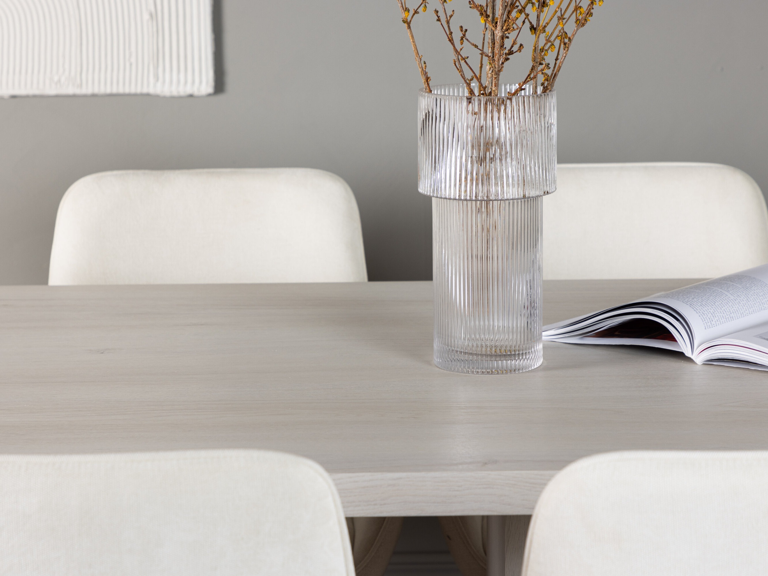 Conjunto de mesas y sillas para comedor Dallas 4996 (Beige)