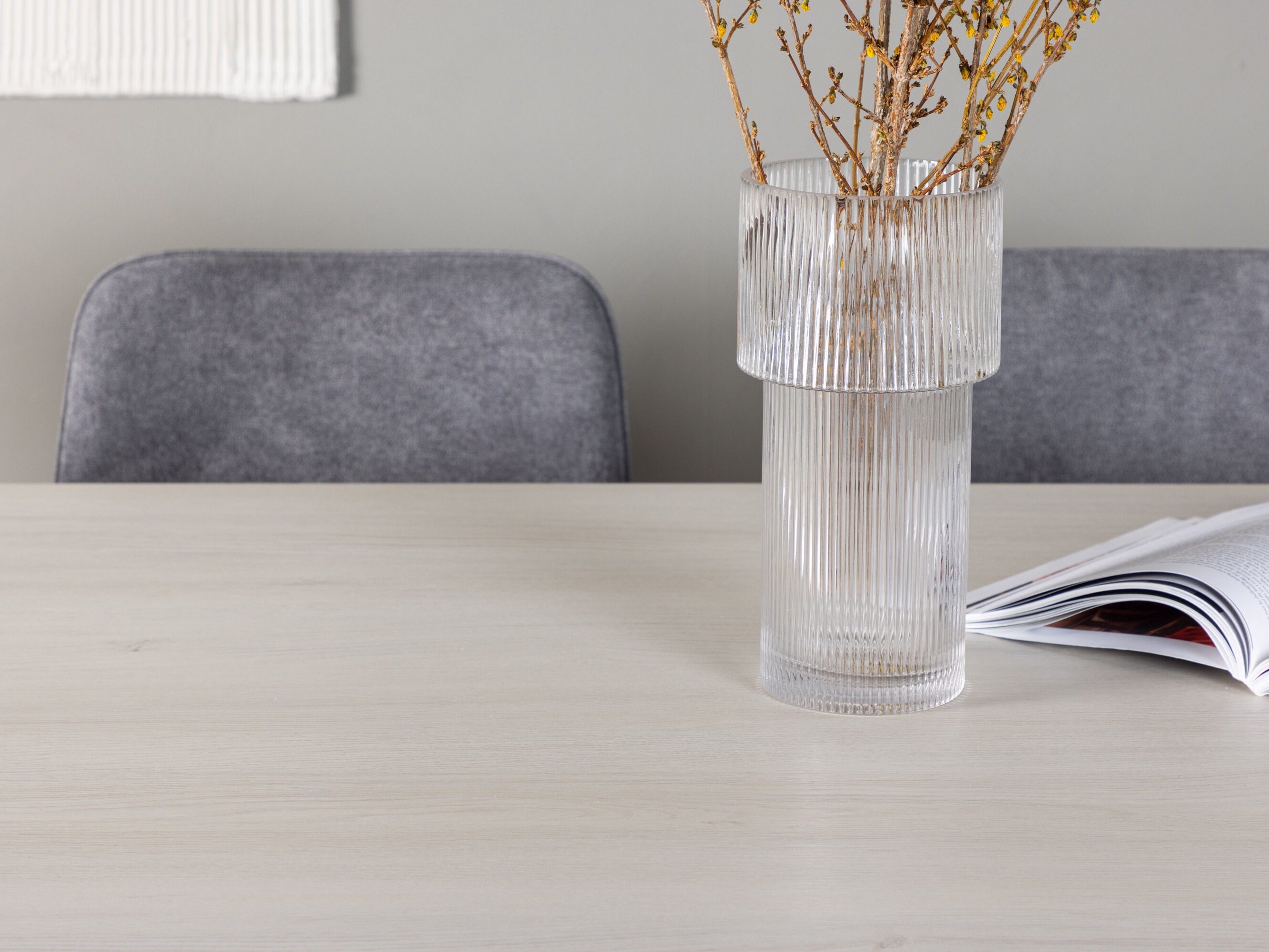 Conjunto de mesas y sillas para comedor Dallas 4996 (Gris)