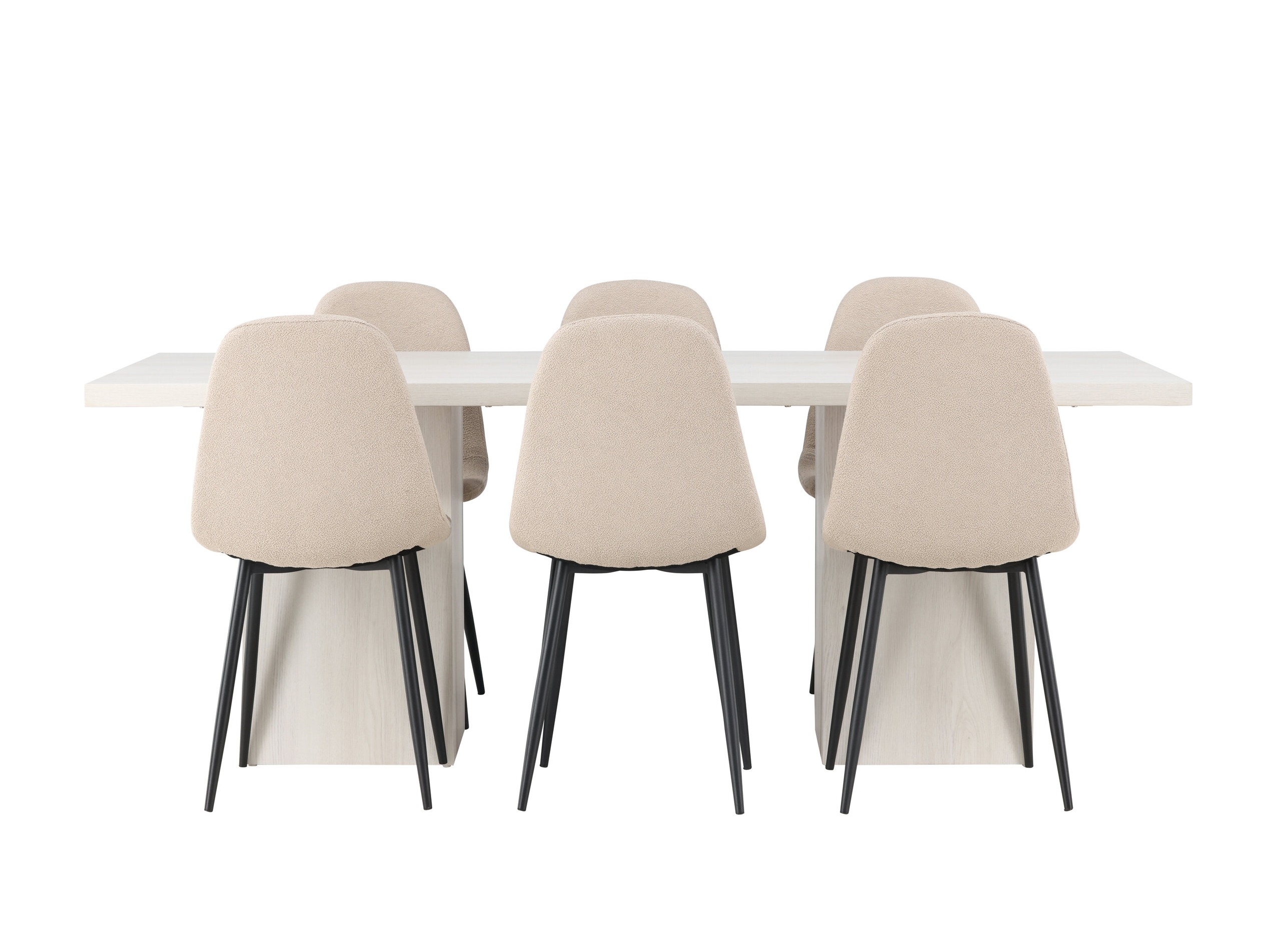 Conjunto de mesas y sillas para comedor Dallas 4997 (Beige)