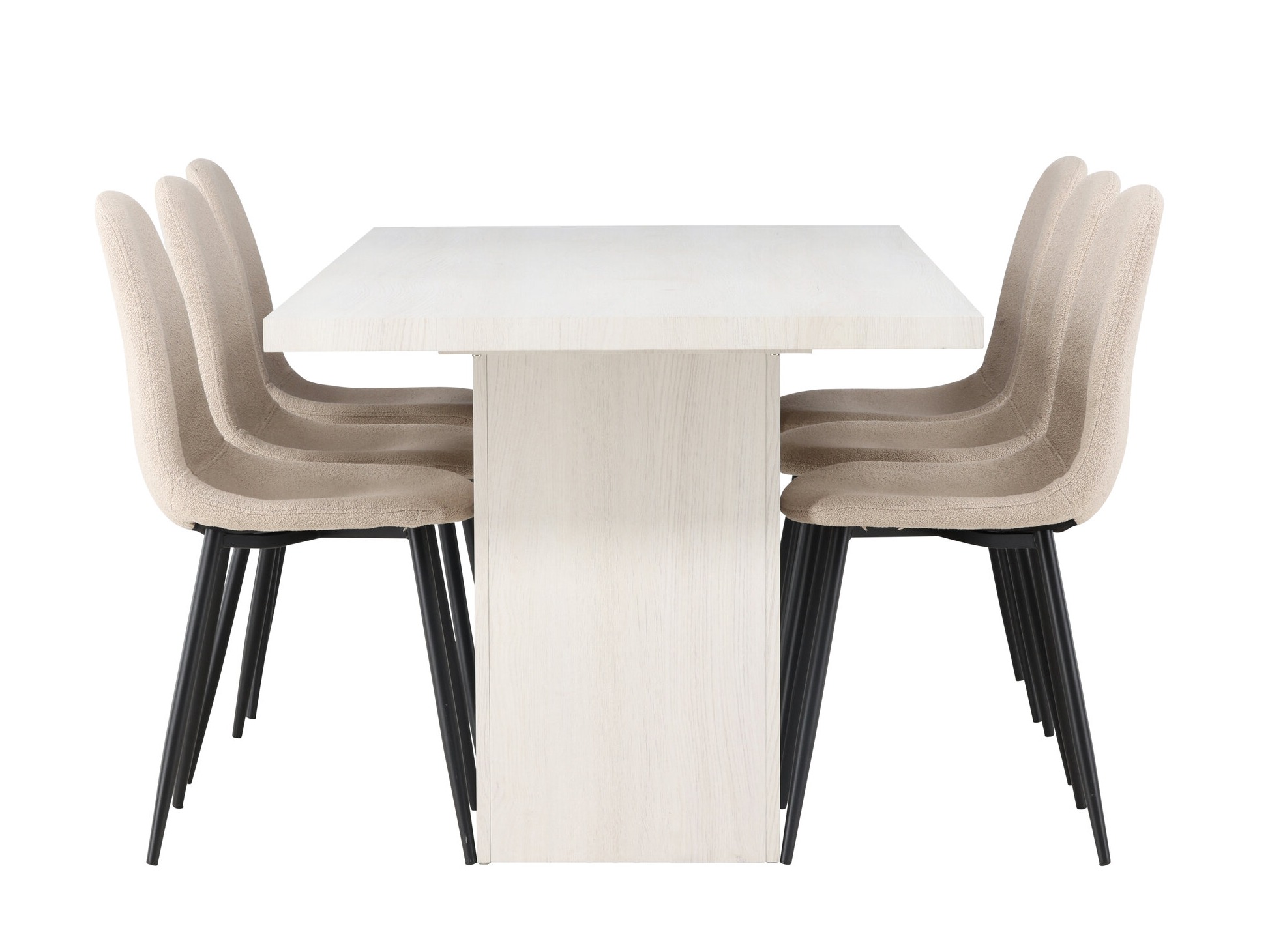 Conjunto de mesas y sillas para comedor Dallas 4997 (Beige)