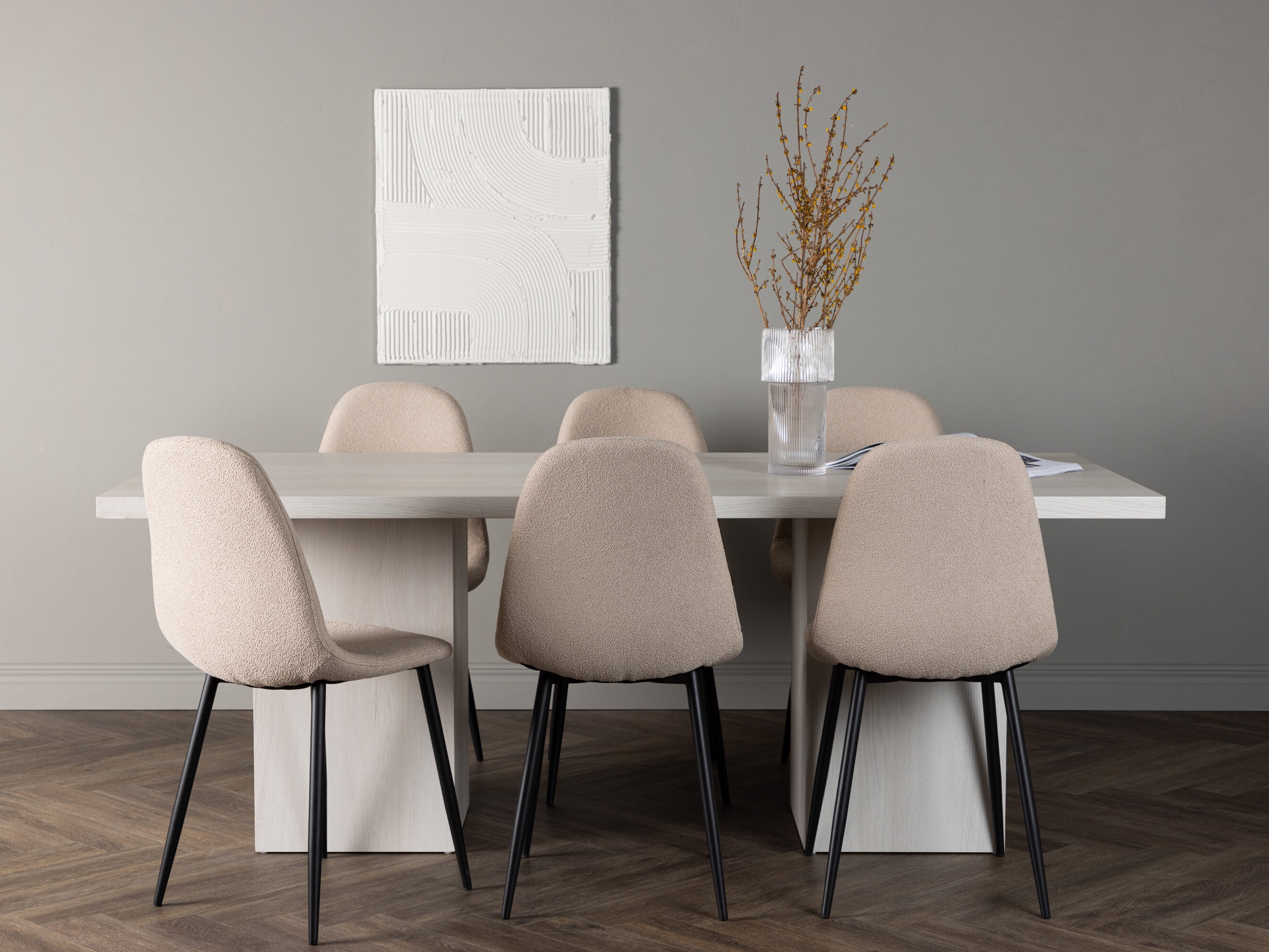 Conjunto de mesas y sillas para comedor Dallas 4997