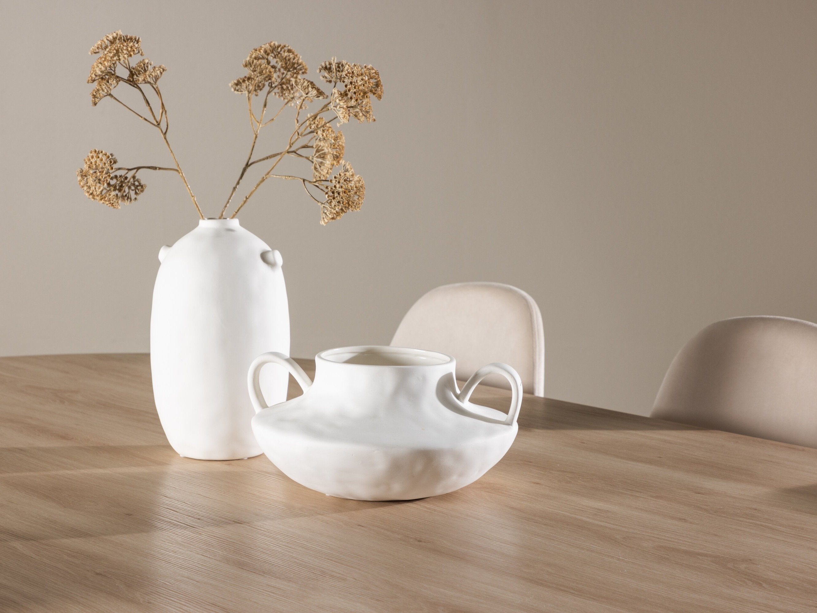 Conjunto de mesas y sillas para comedor Dallas 4998 (Beige)