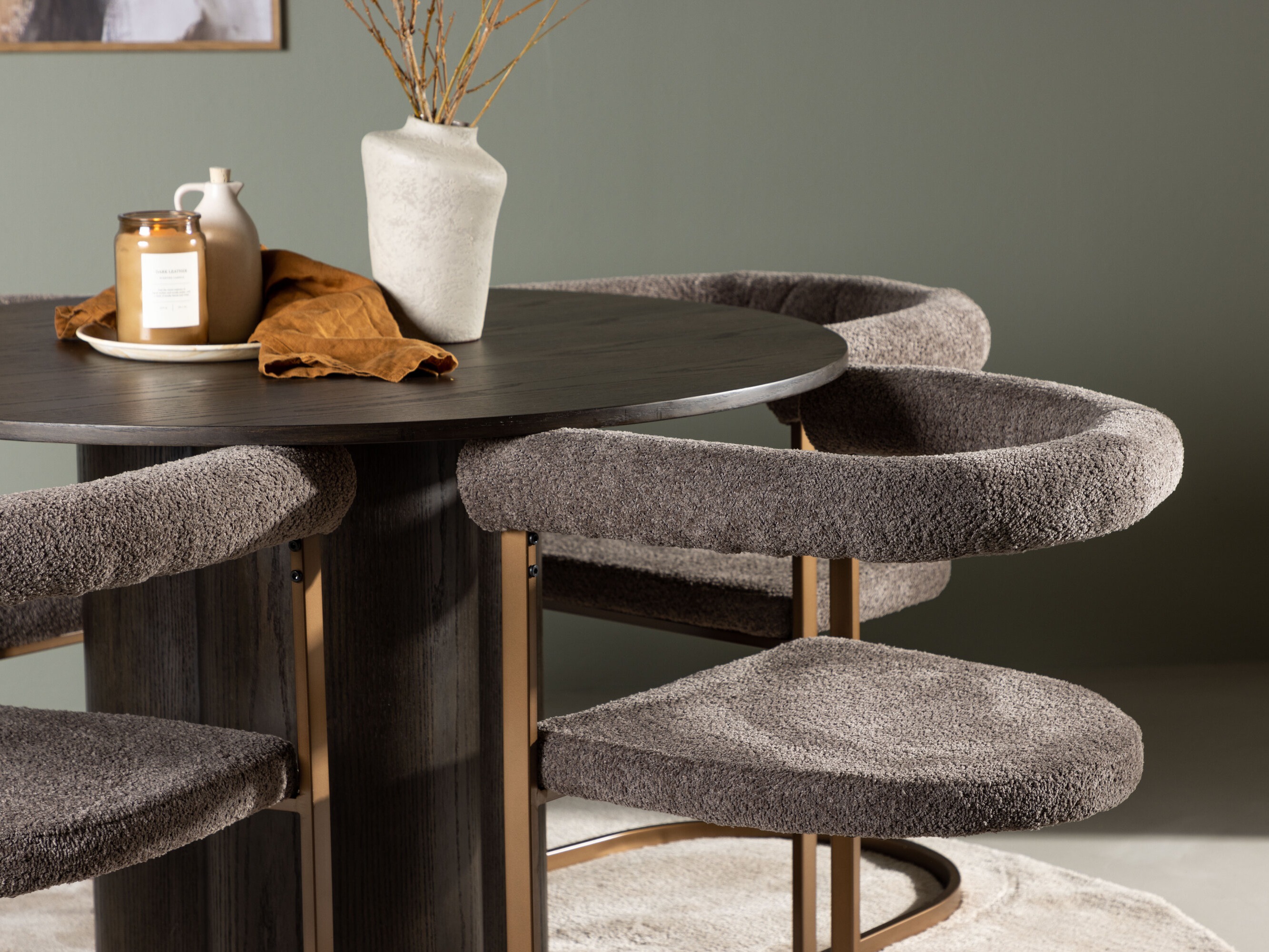 Conjunto de mesas y sillas para comedor Dallas 4999