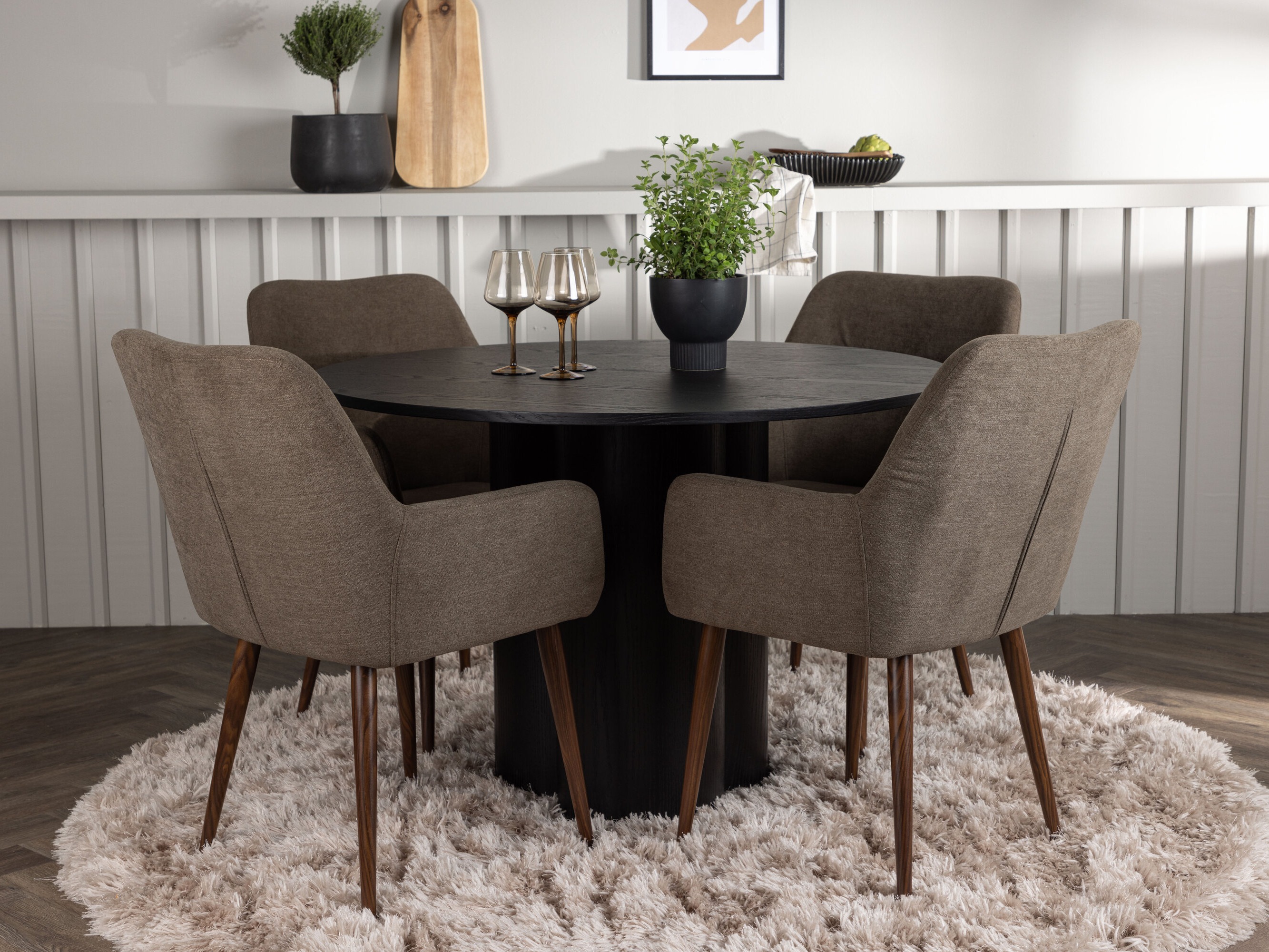 Conjunto de mesas y sillas para comedor Dallas 5007