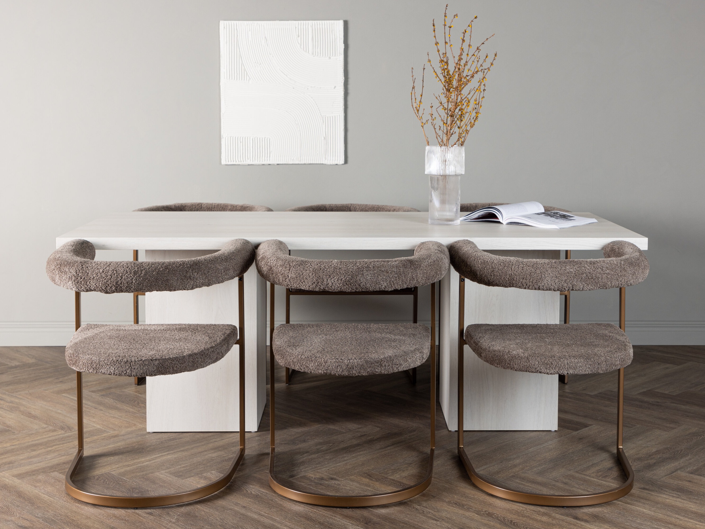 Conjunto de mesas y sillas para comedor Dallas 5011