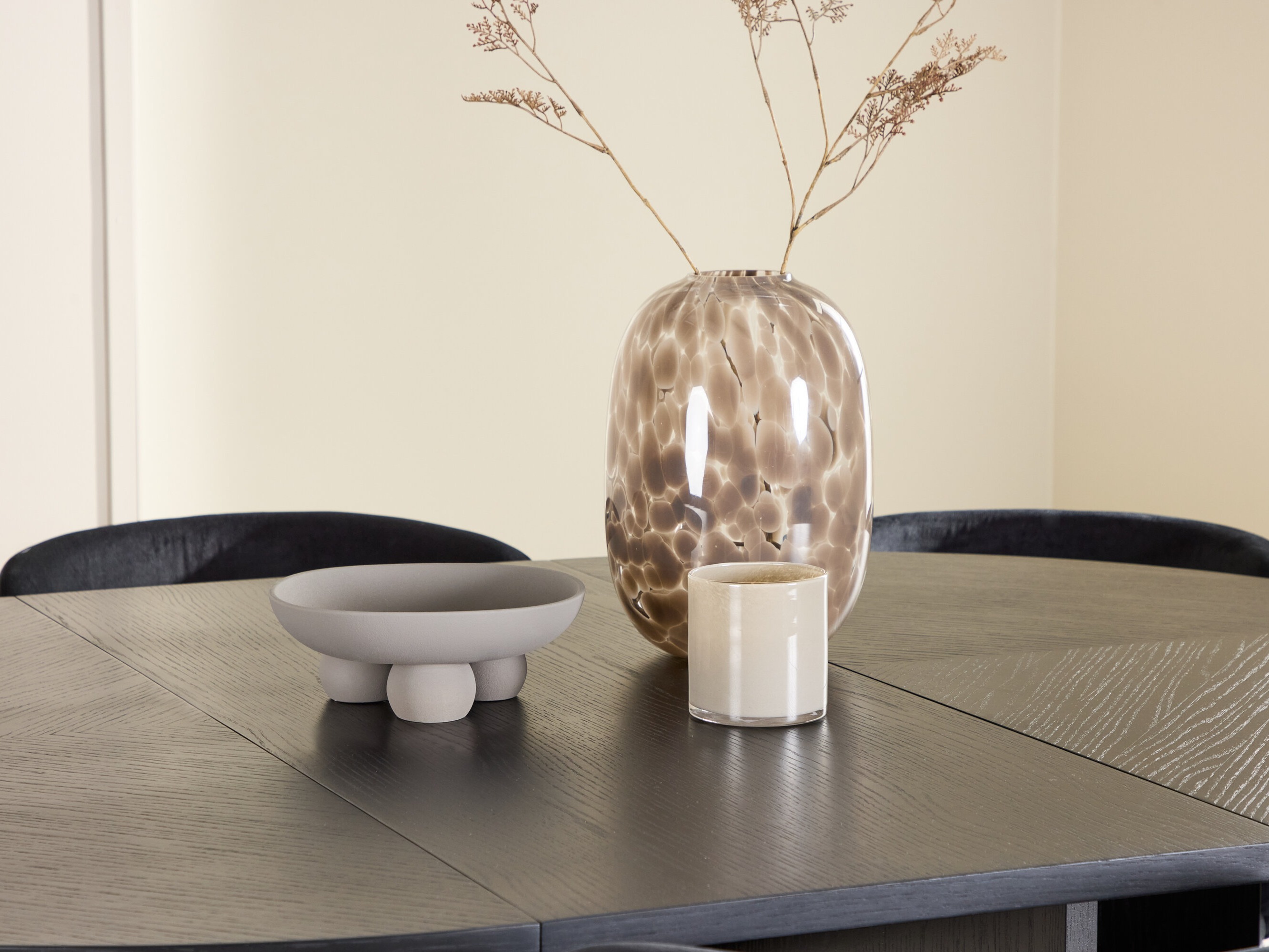 Conjunto de mesas y sillas para comedor Dallas 5013 (Negro)