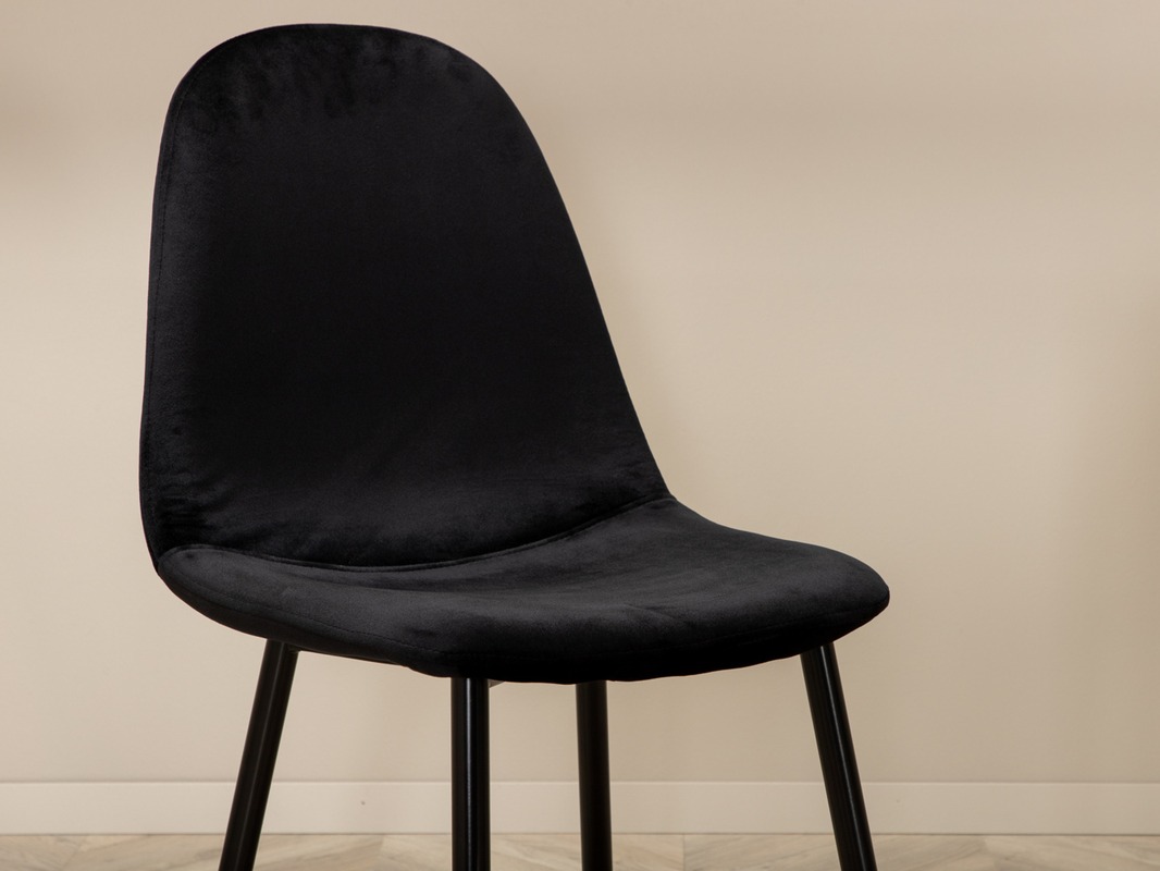 Conjunto de mesas y sillas para comedor Dallas 5016 (Negro)