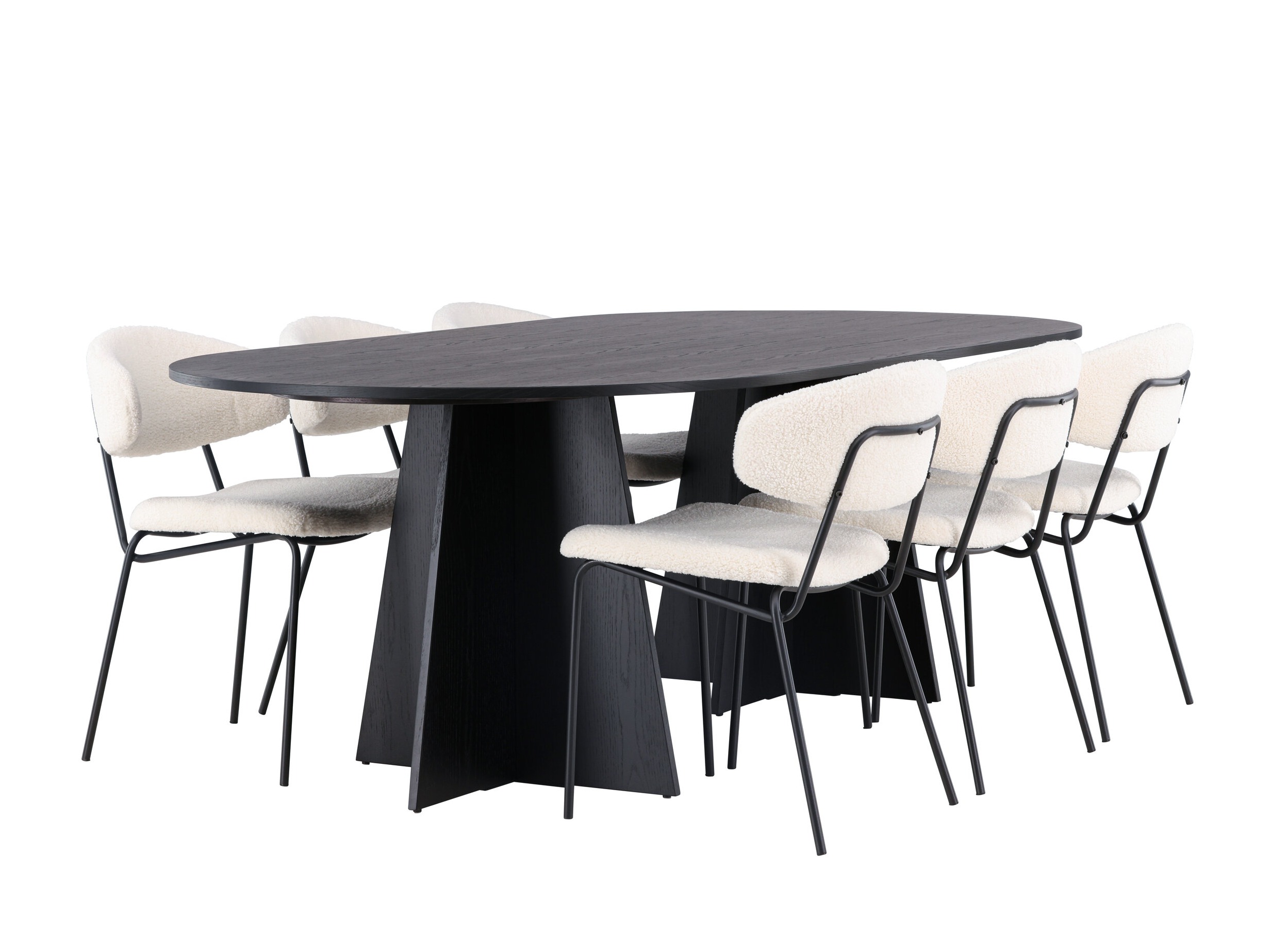 Conjunto de mesas y sillas para comedor Dallas 5019