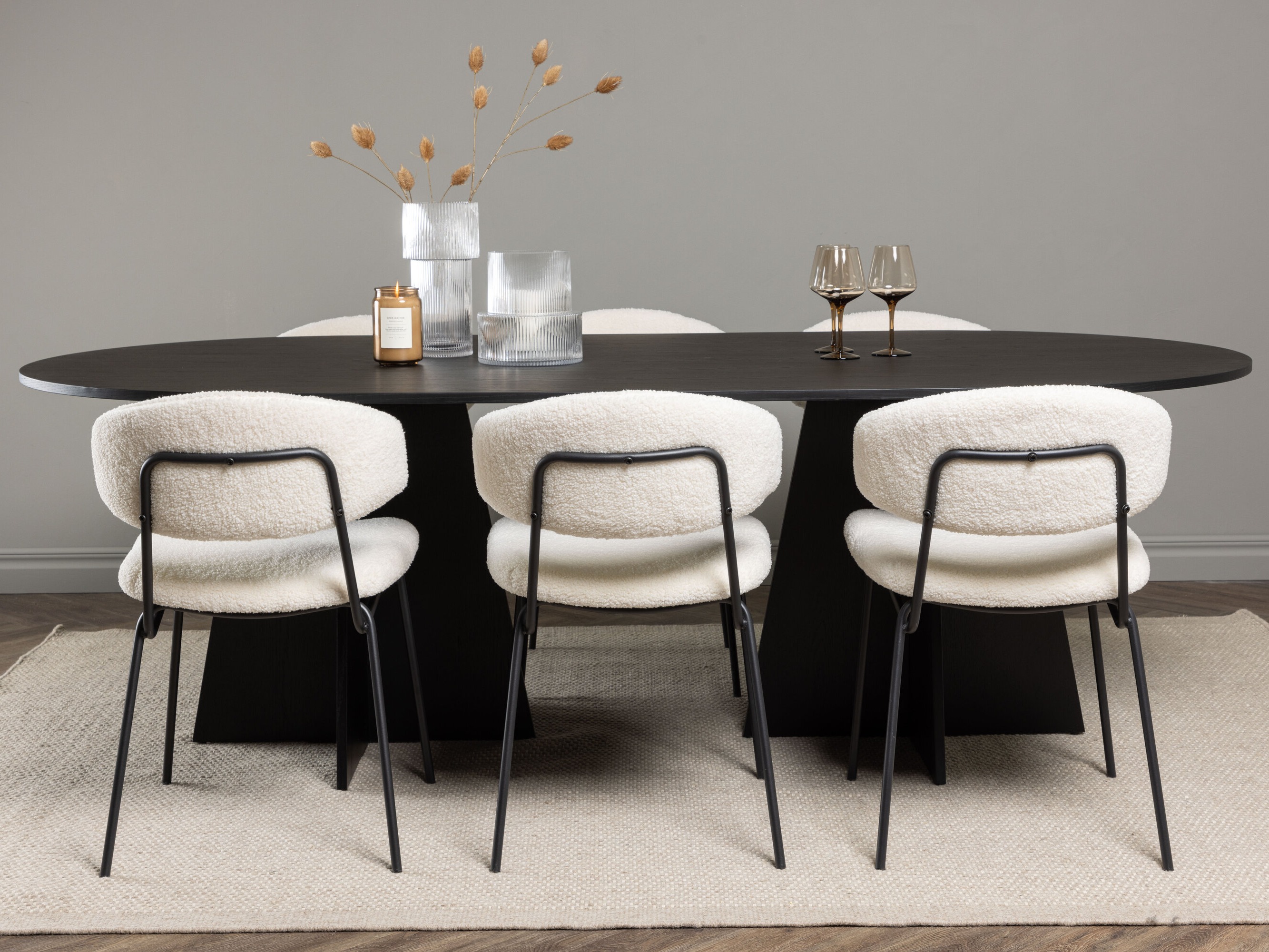 Conjunto de mesas y sillas para comedor Dallas 5019