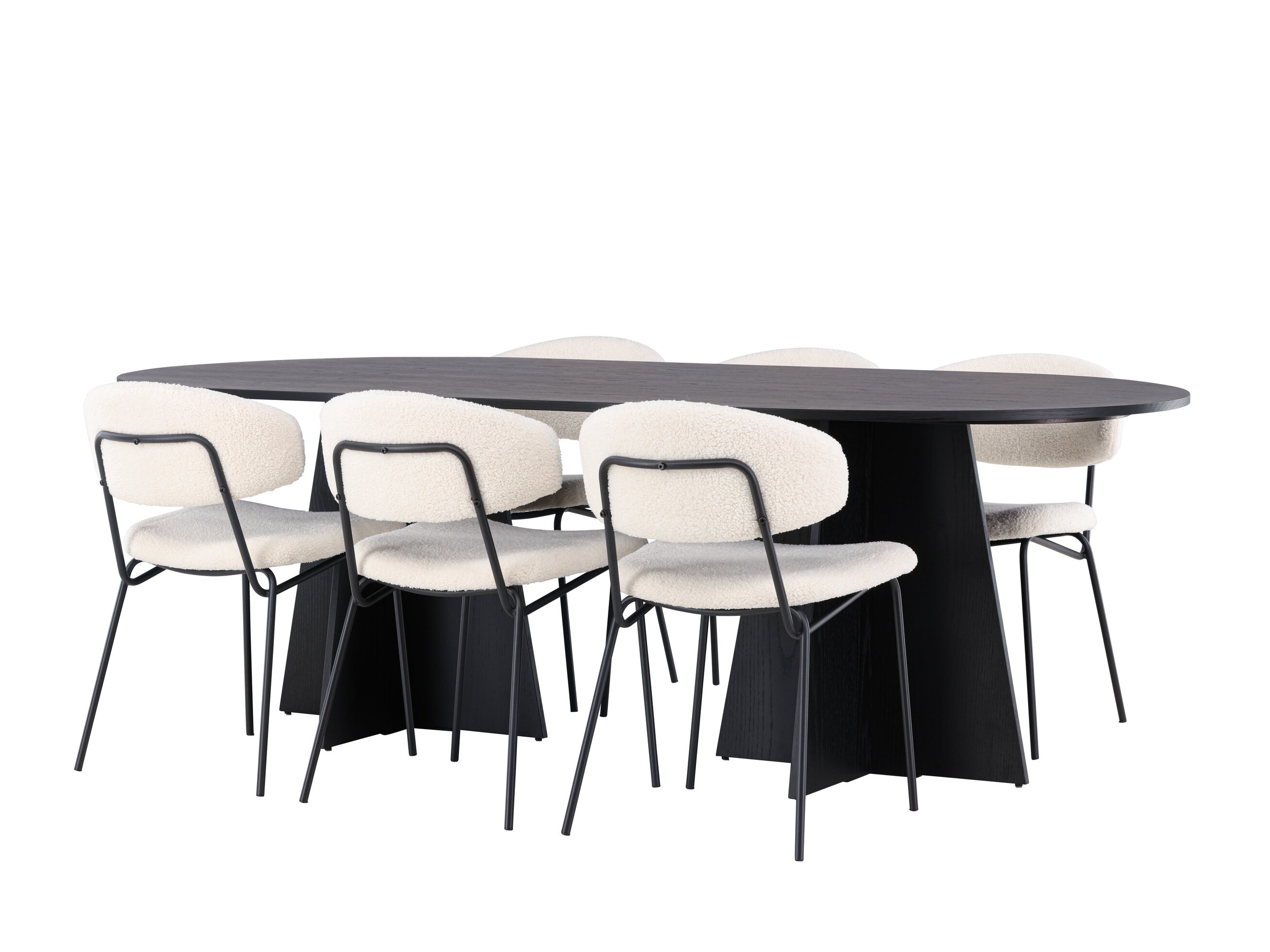 Conjunto de mesas y sillas para comedor Dallas 5019