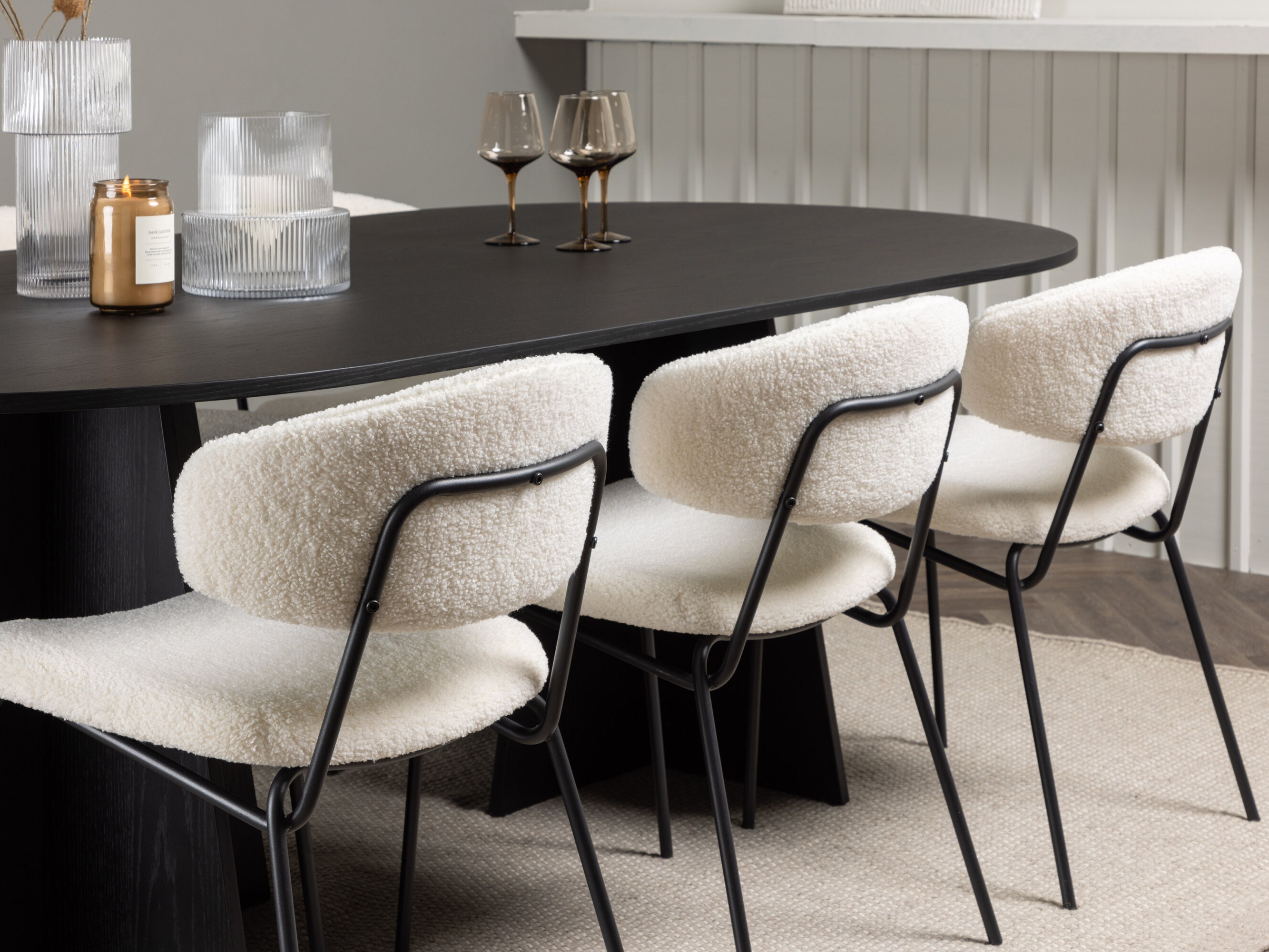 Conjunto de mesas y sillas para comedor Dallas 5019