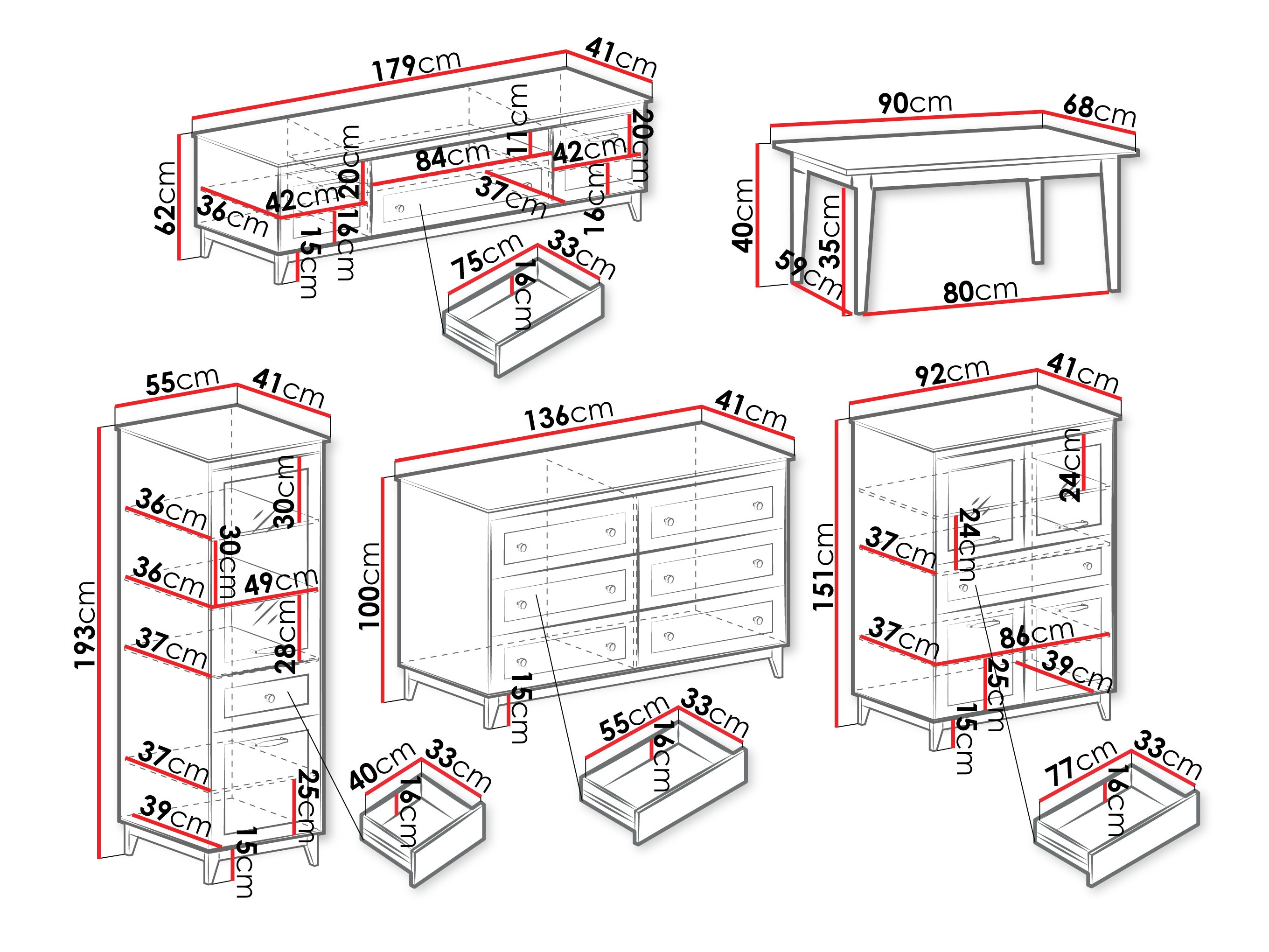 Conjunto de salón Sonfera 112