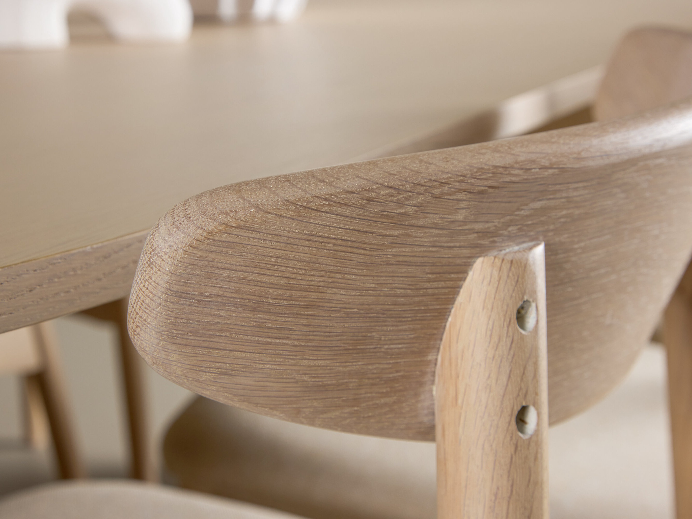 Conjunto de mesas y sillas para comedor Dallas 5020 (Luminoso madera + Beige)