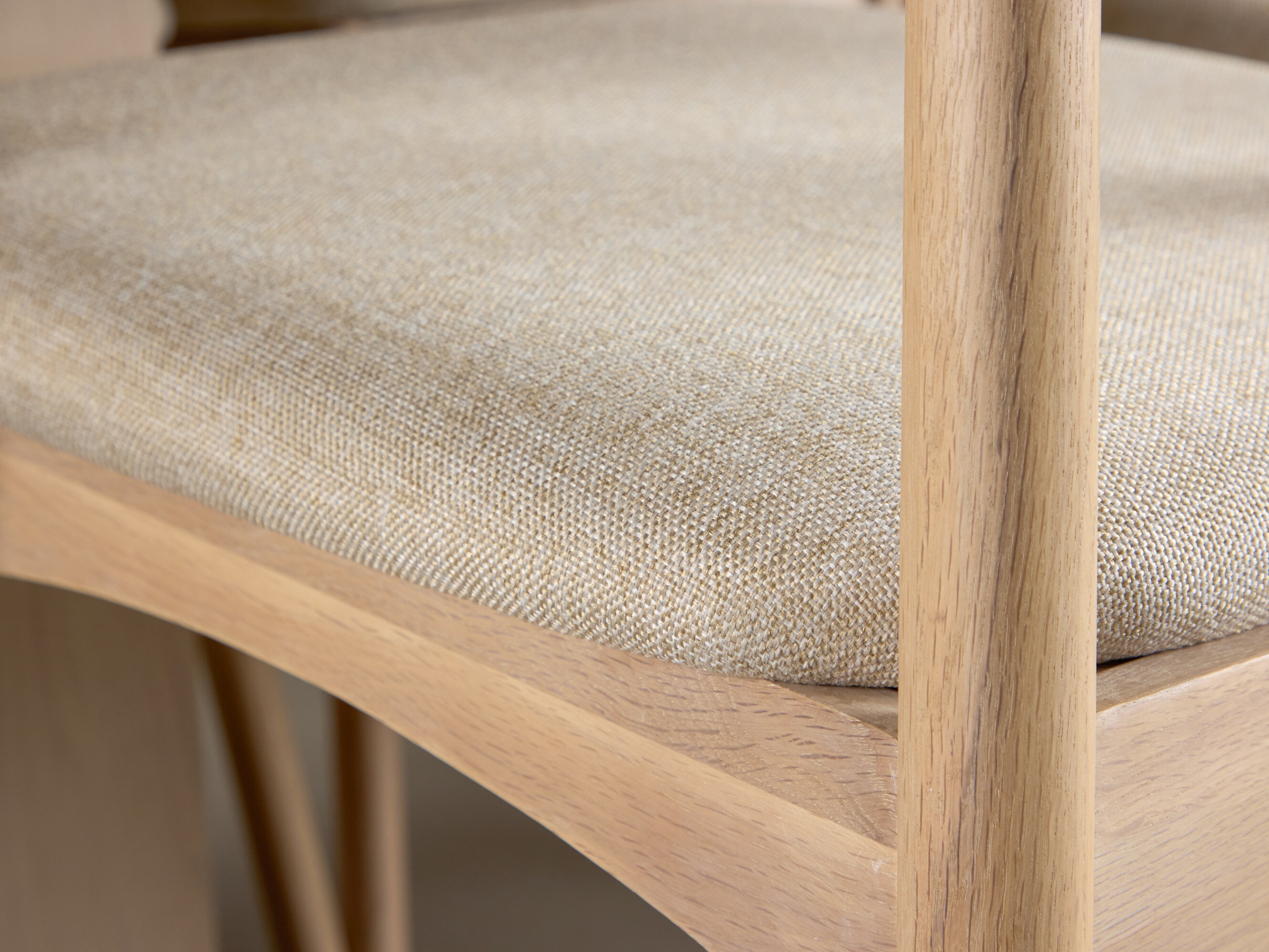 Conjunto de mesas y sillas para comedor Dallas 5020 (Luminoso madera + Beige)