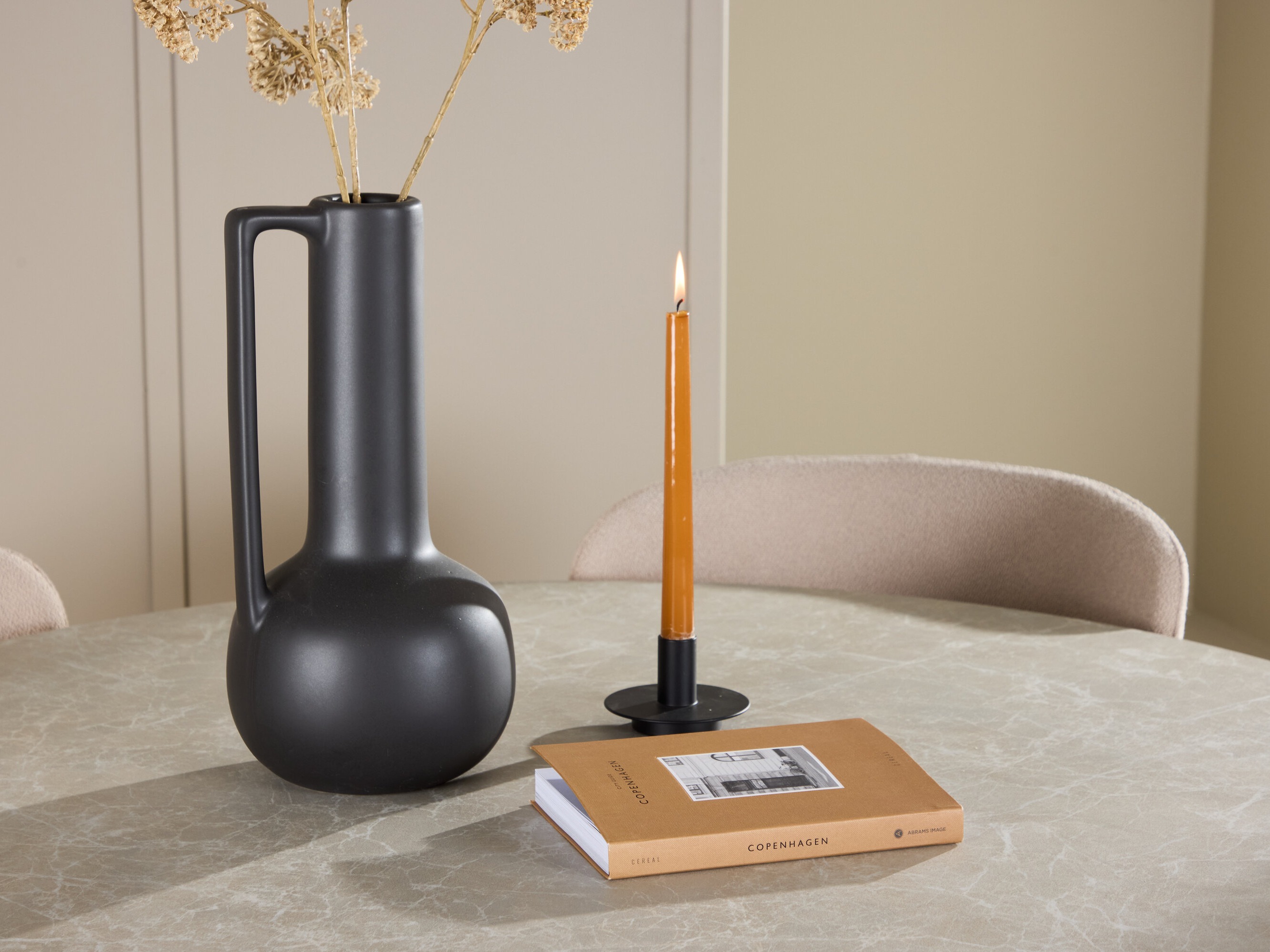 Conjunto de mesas y sillas para comedor Dallas 5023 (Beige)