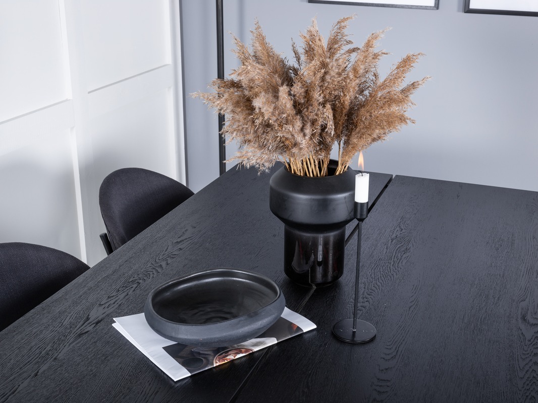 Conjunto de mesas y sillas para comedor Dallas 5025 (Negro)