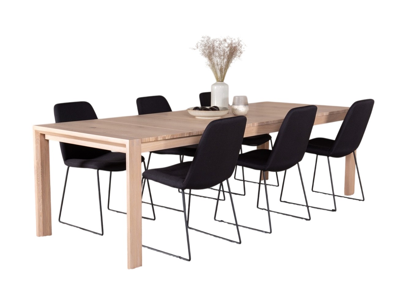 Conjunto de mesas y sillas para comedor Dallas 5027 (Roble)