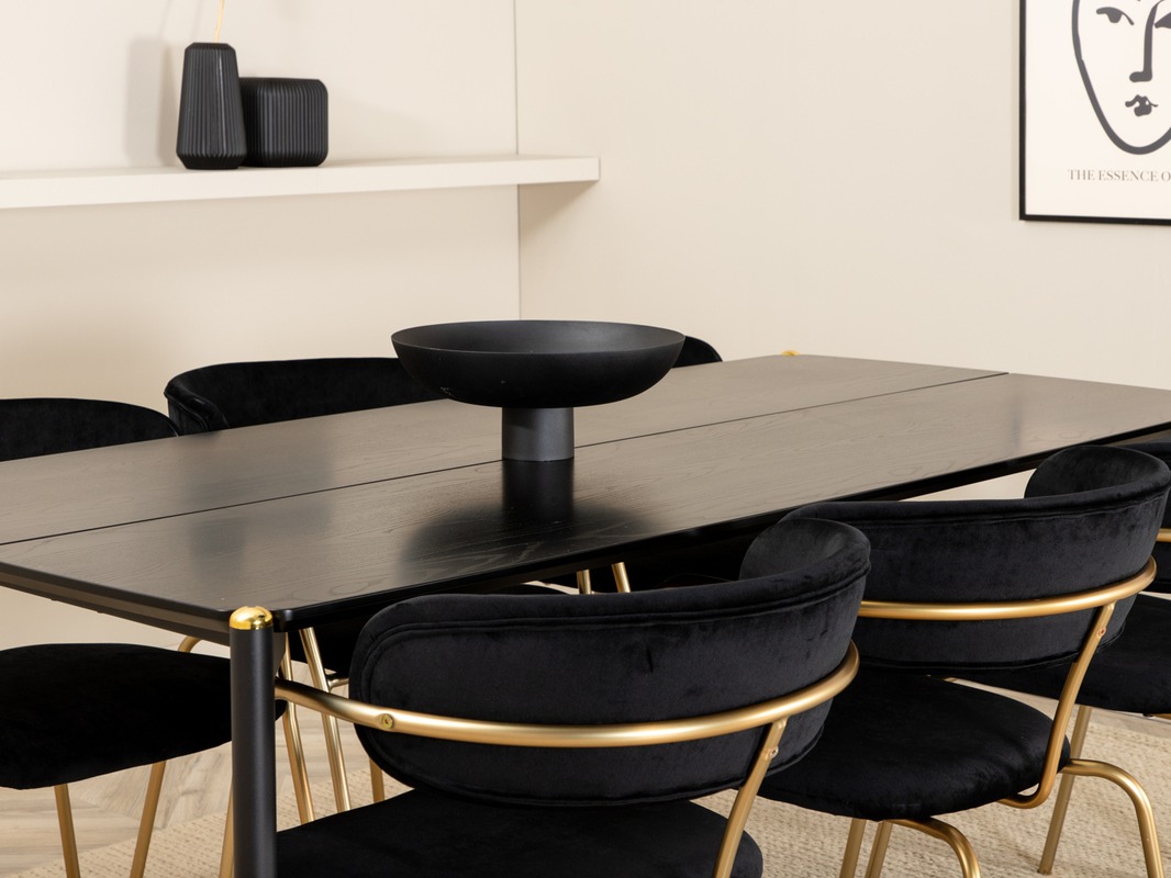 Conjunto de mesas y sillas para comedor Dallas 5029