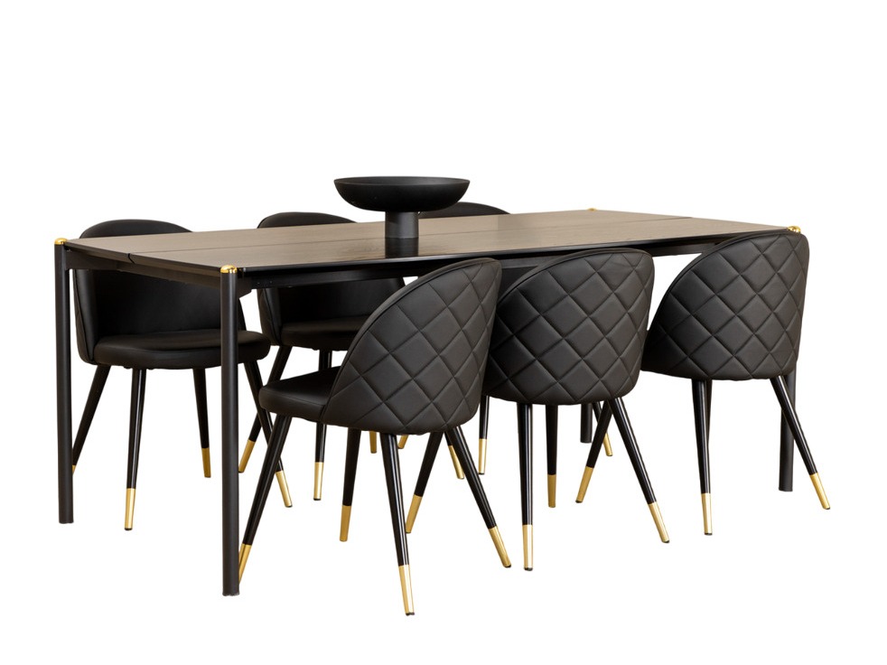 Conjunto de mesas y sillas para comedor Dallas 5030