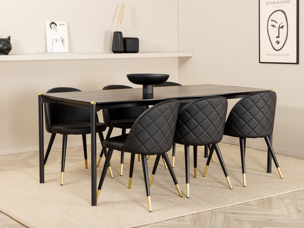 Conjunto de mesas y sillas para comedor Dallas 5030