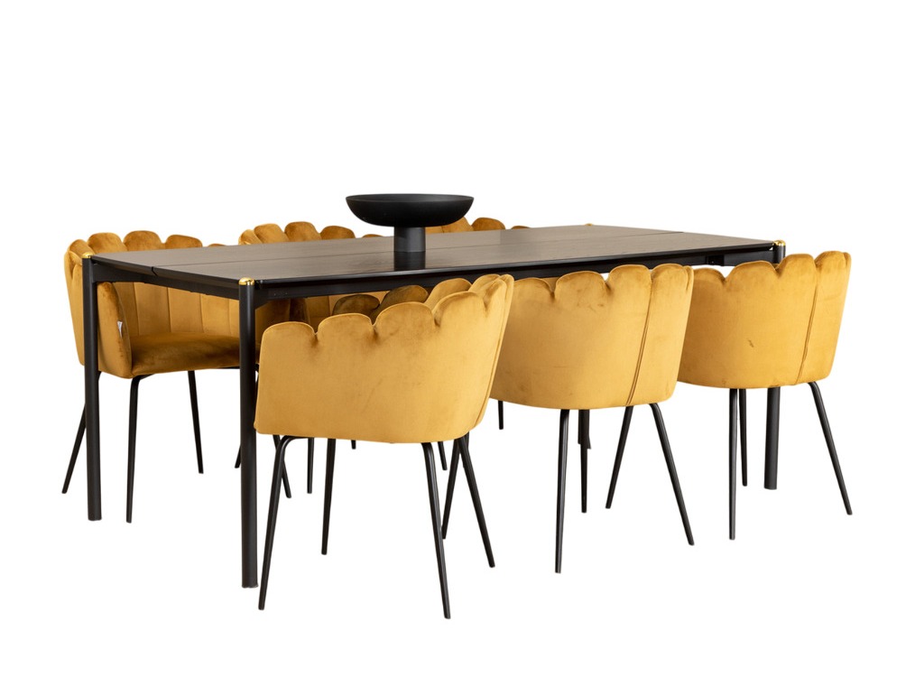 Conjunto de mesas y sillas para comedor Dallas 5031