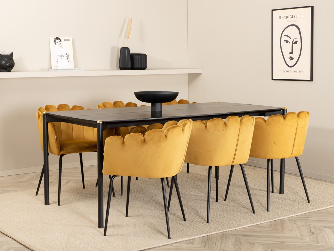 Conjunto de mesas y sillas para comedor Dallas 5031