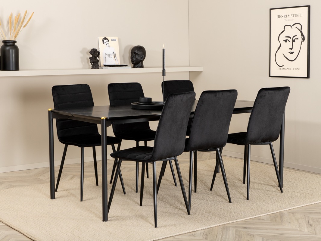 Conjunto de mesas y sillas para comedor Dallas 5032