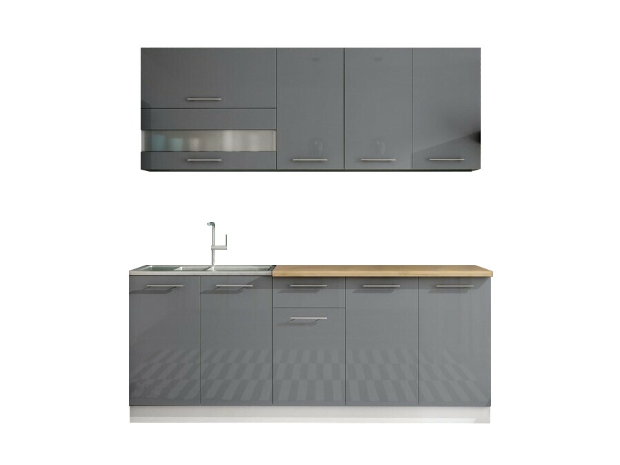 Conjunto de cocina modular Tiffa Grey 102