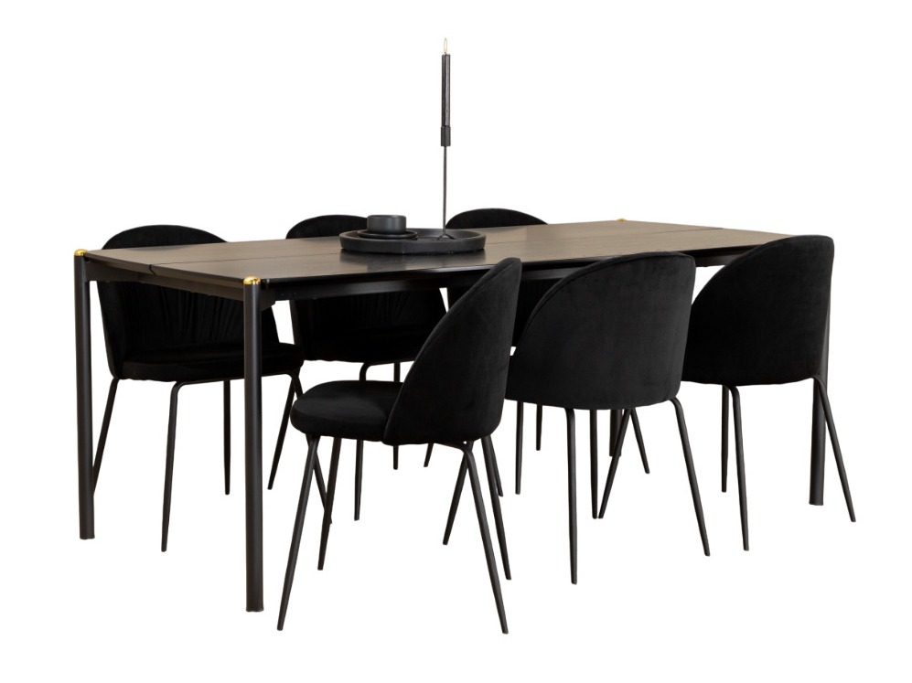 Conjunto de mesas y sillas para comedor Dallas 5033