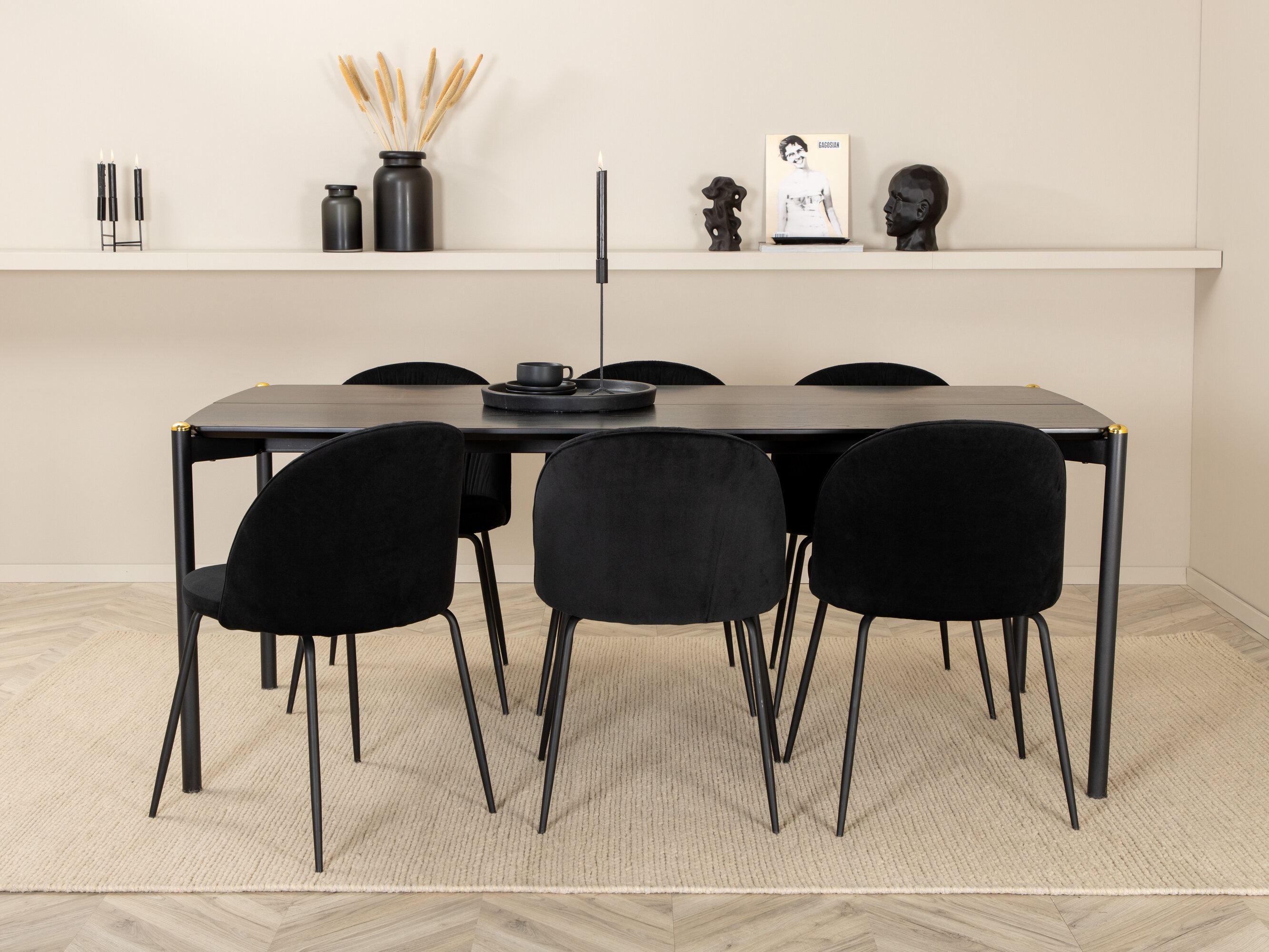 Conjunto de mesas y sillas para comedor Dallas 5033