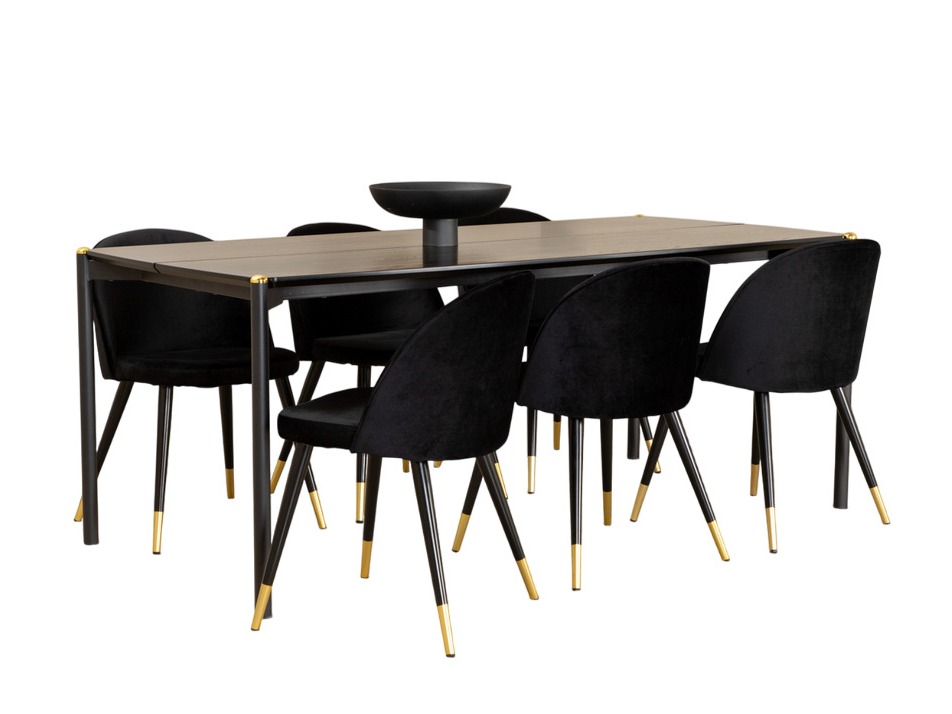 Conjunto de mesas y sillas para comedor Dallas 5035