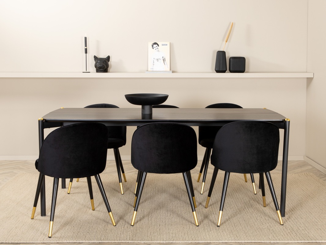 Conjunto de mesas y sillas para comedor Dallas 5035