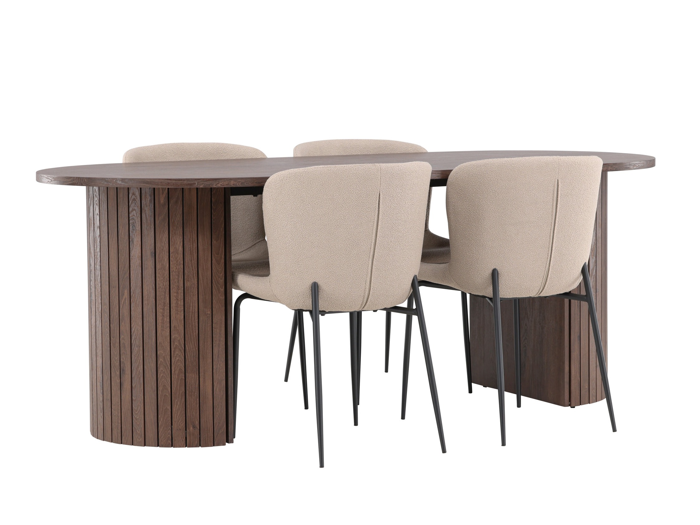 Conjunto de mesas y sillas para comedor Dallas 5036 (Beige)