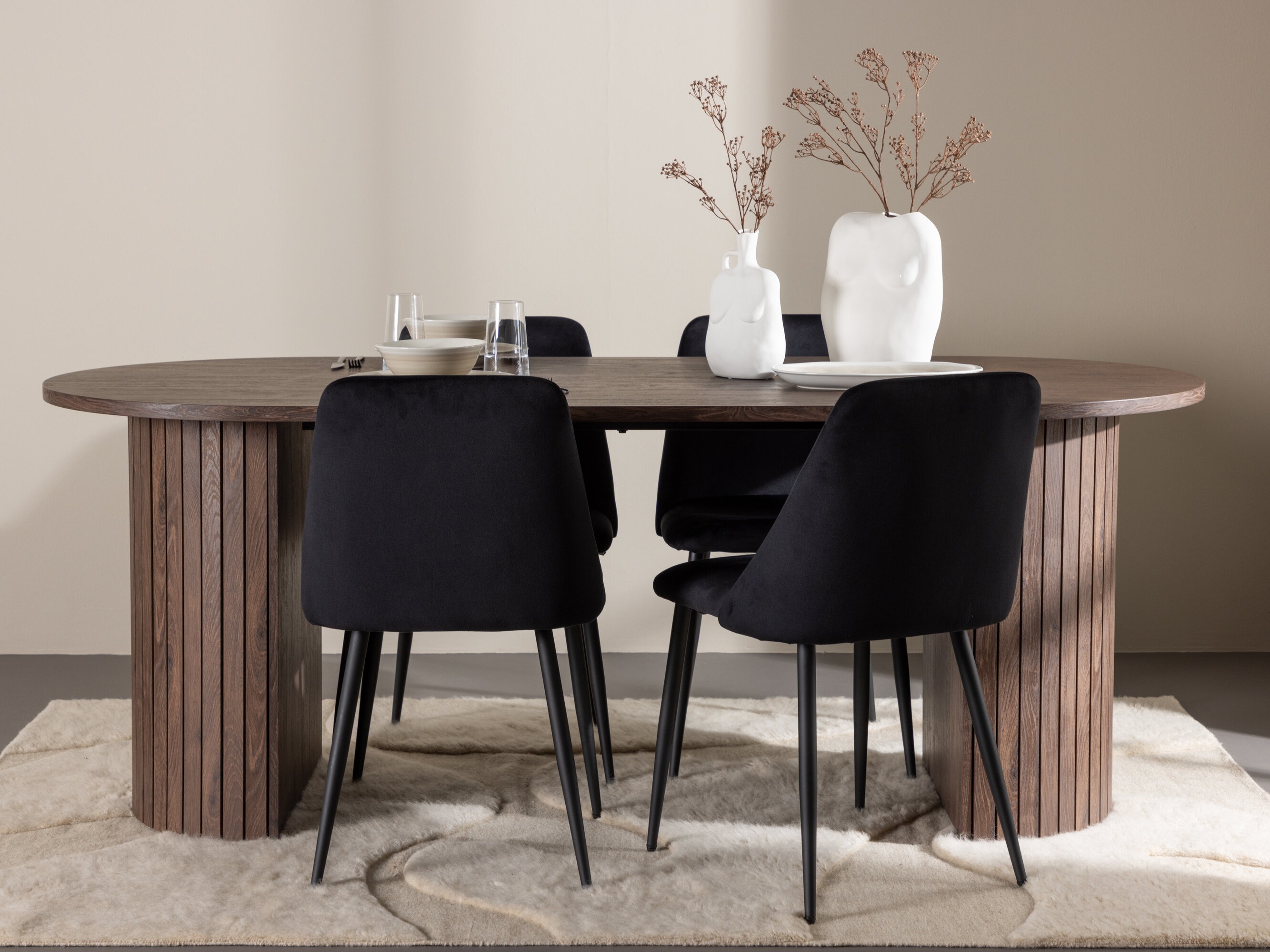 Conjunto de mesas y sillas para comedor Dallas 5038