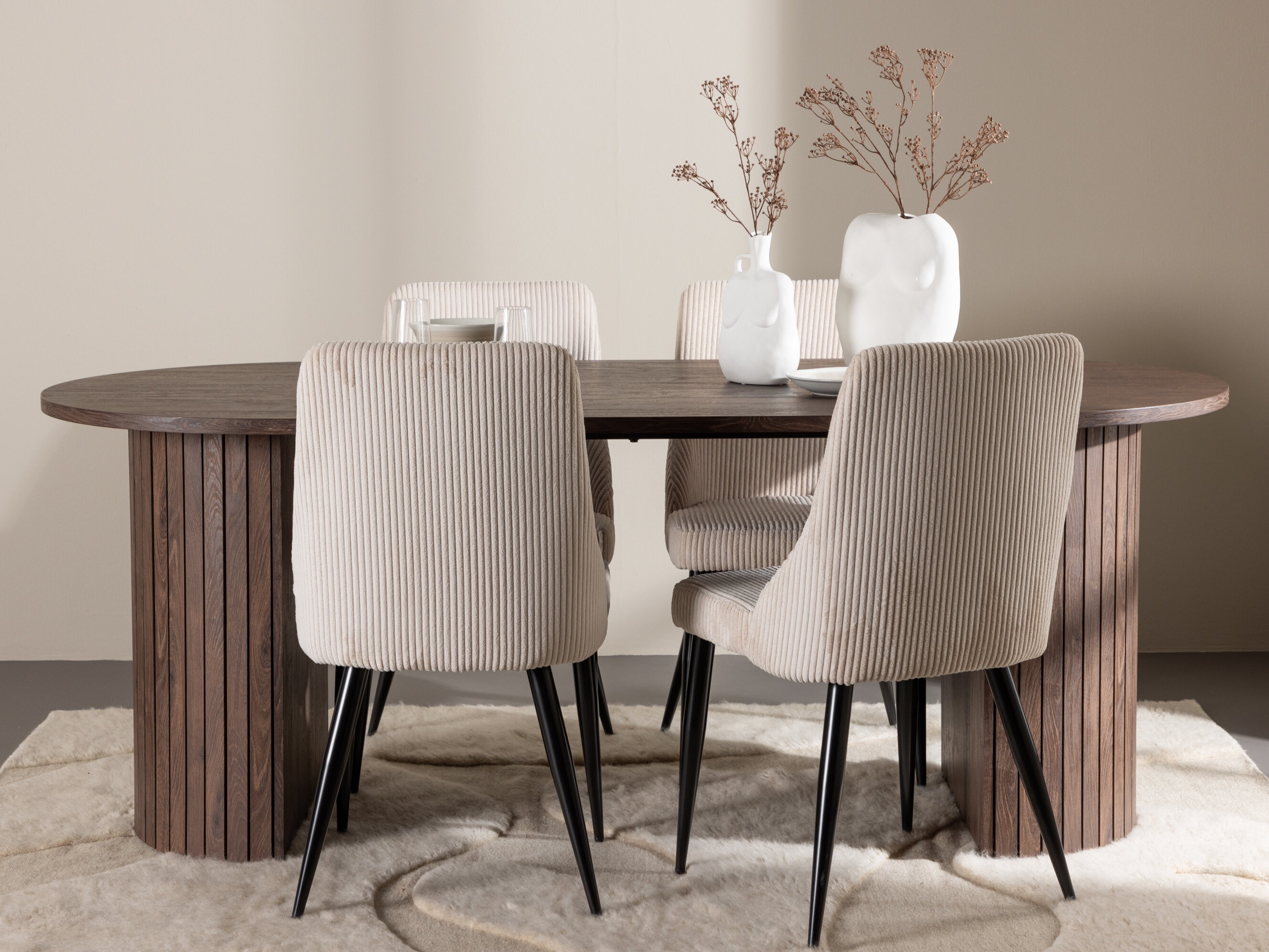 Conjunto de mesas y sillas para comedor Dallas 5039