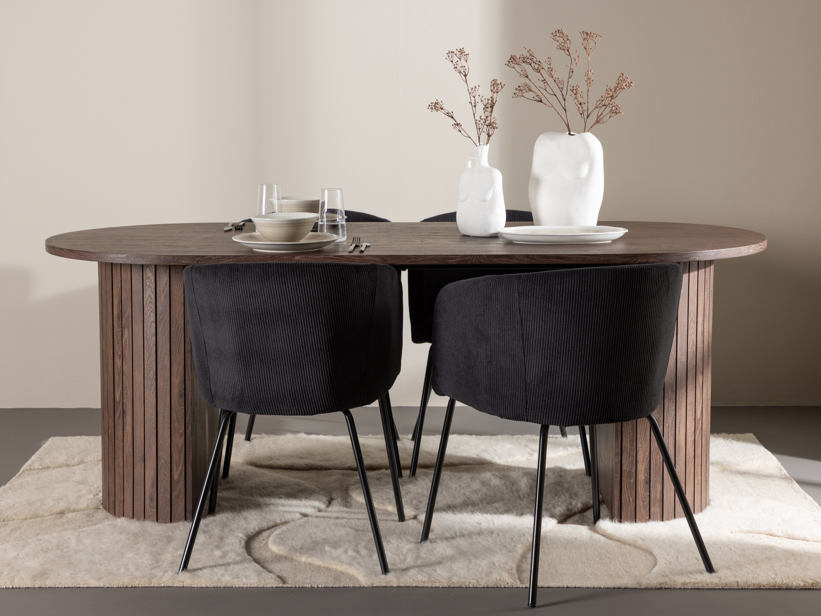 Conjunto de mesas y sillas para comedor Dallas 5040