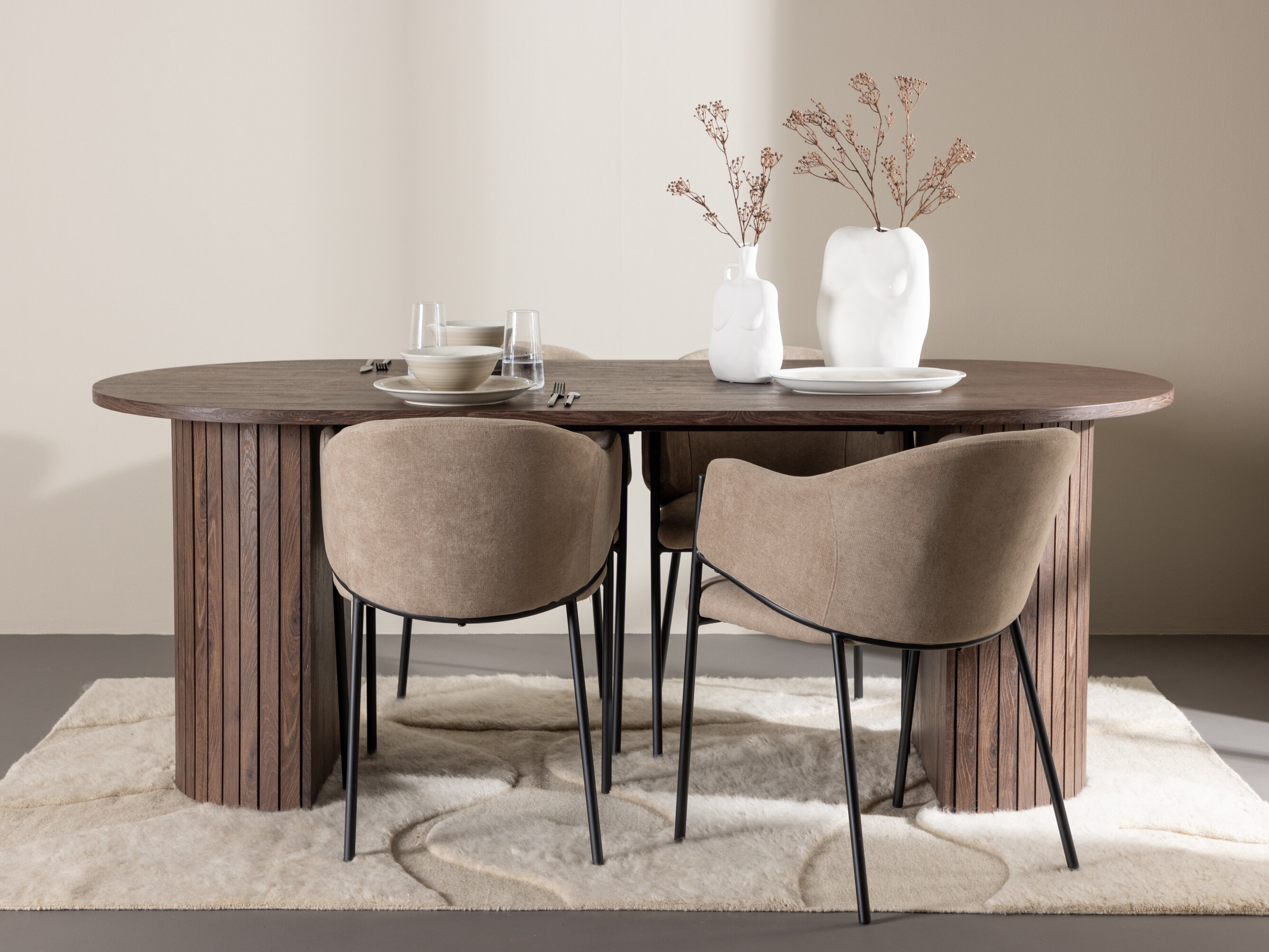 Conjunto de mesas y sillas para comedor Dallas 5041