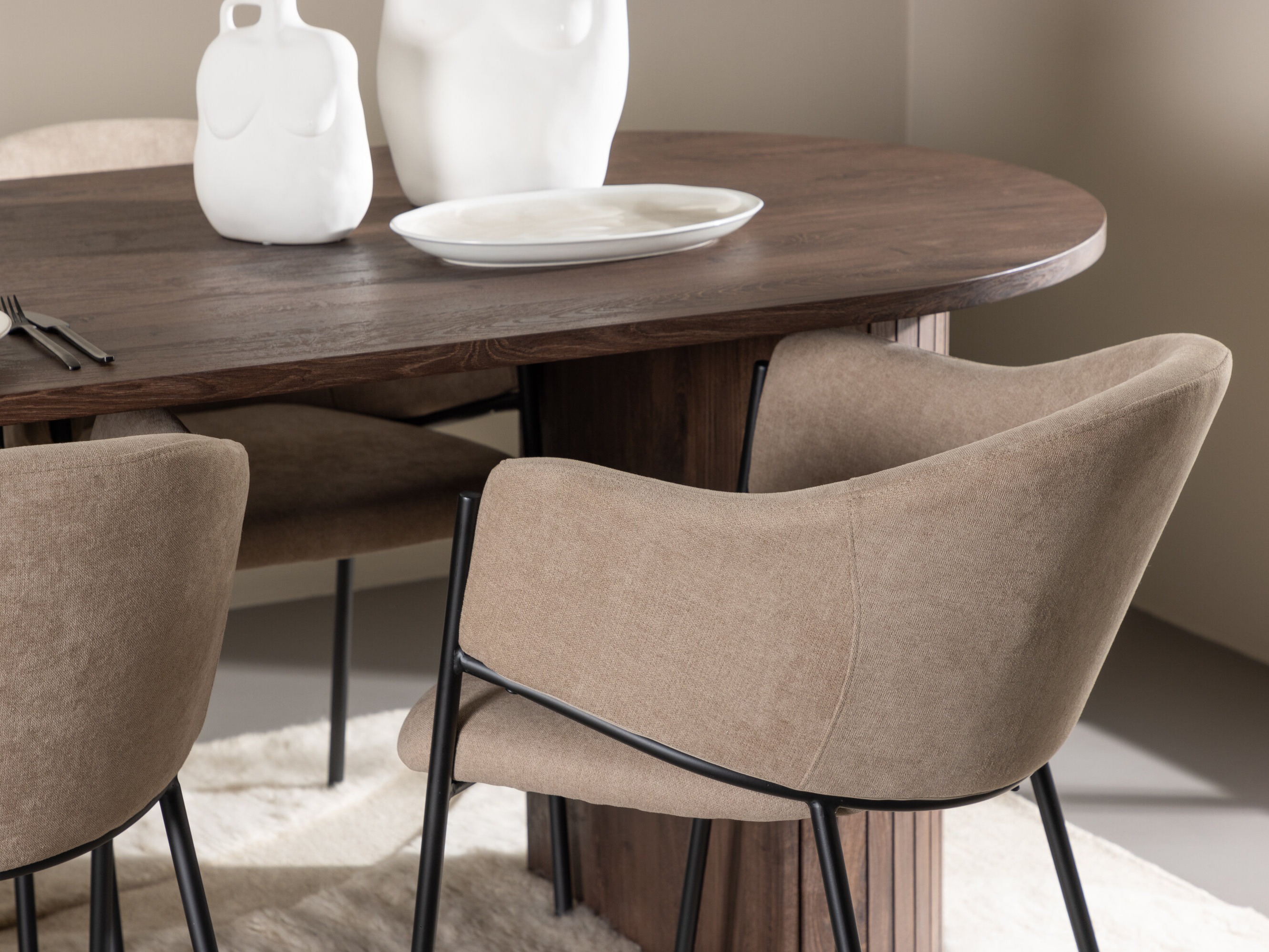 Conjunto de mesas y sillas para comedor Dallas 5041