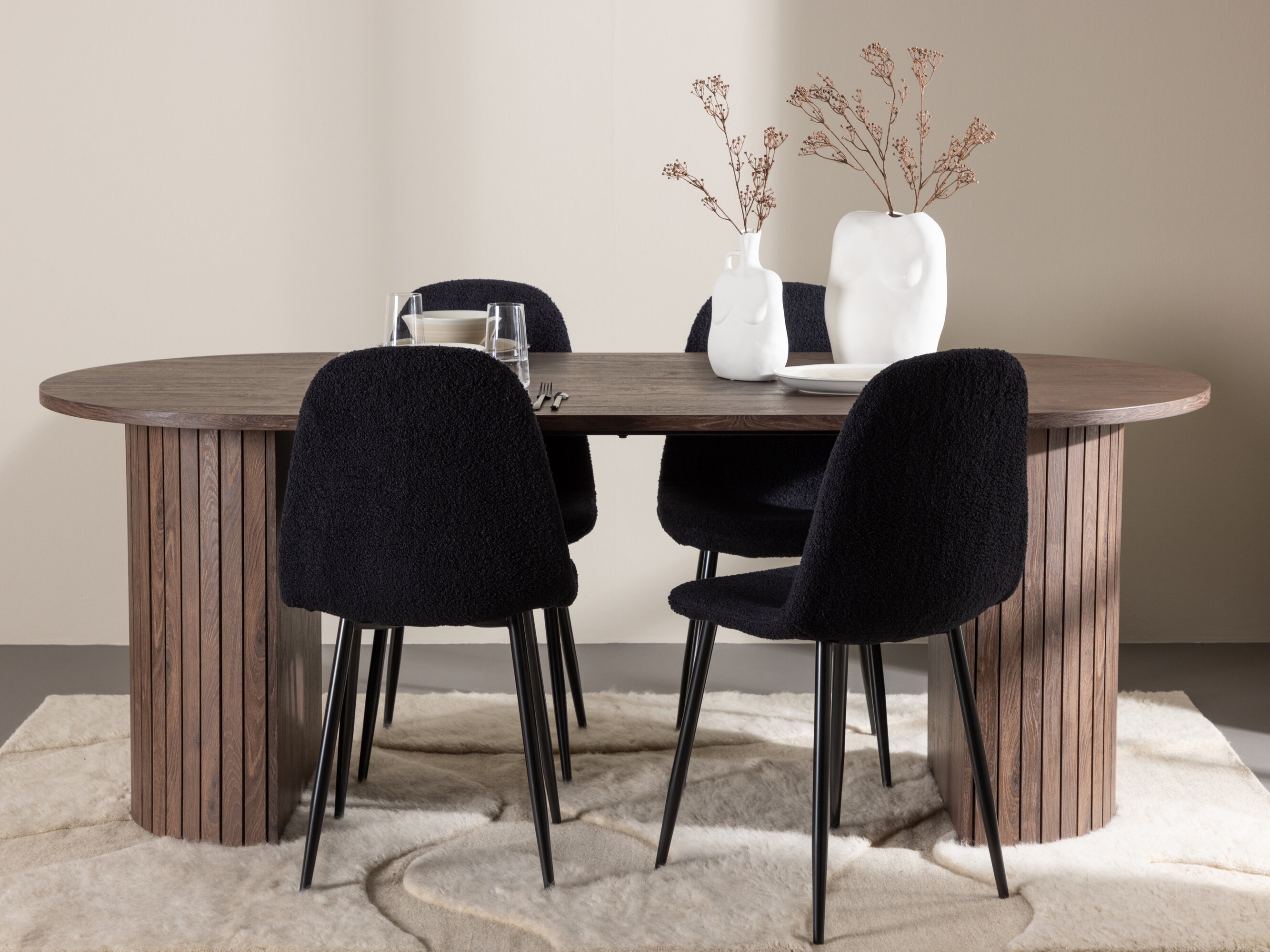 Conjunto de mesas y sillas para comedor Dallas 5042