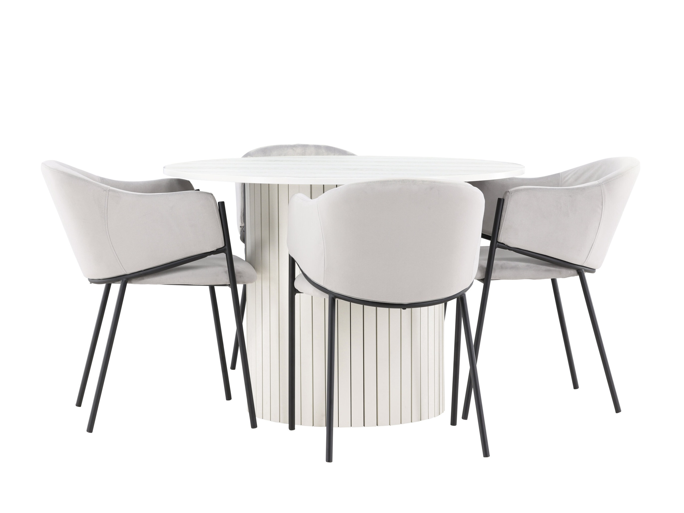 Conjunto de mesas y sillas para comedor Dallas 5044