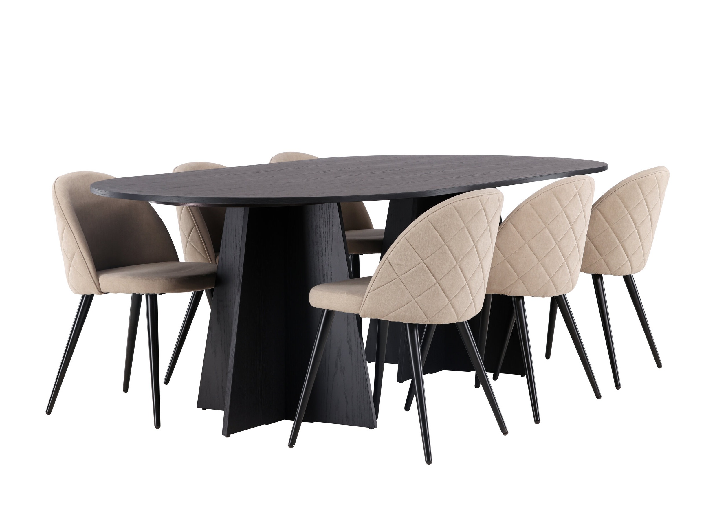 Conjunto de mesas y sillas para comedor Dallas 5048