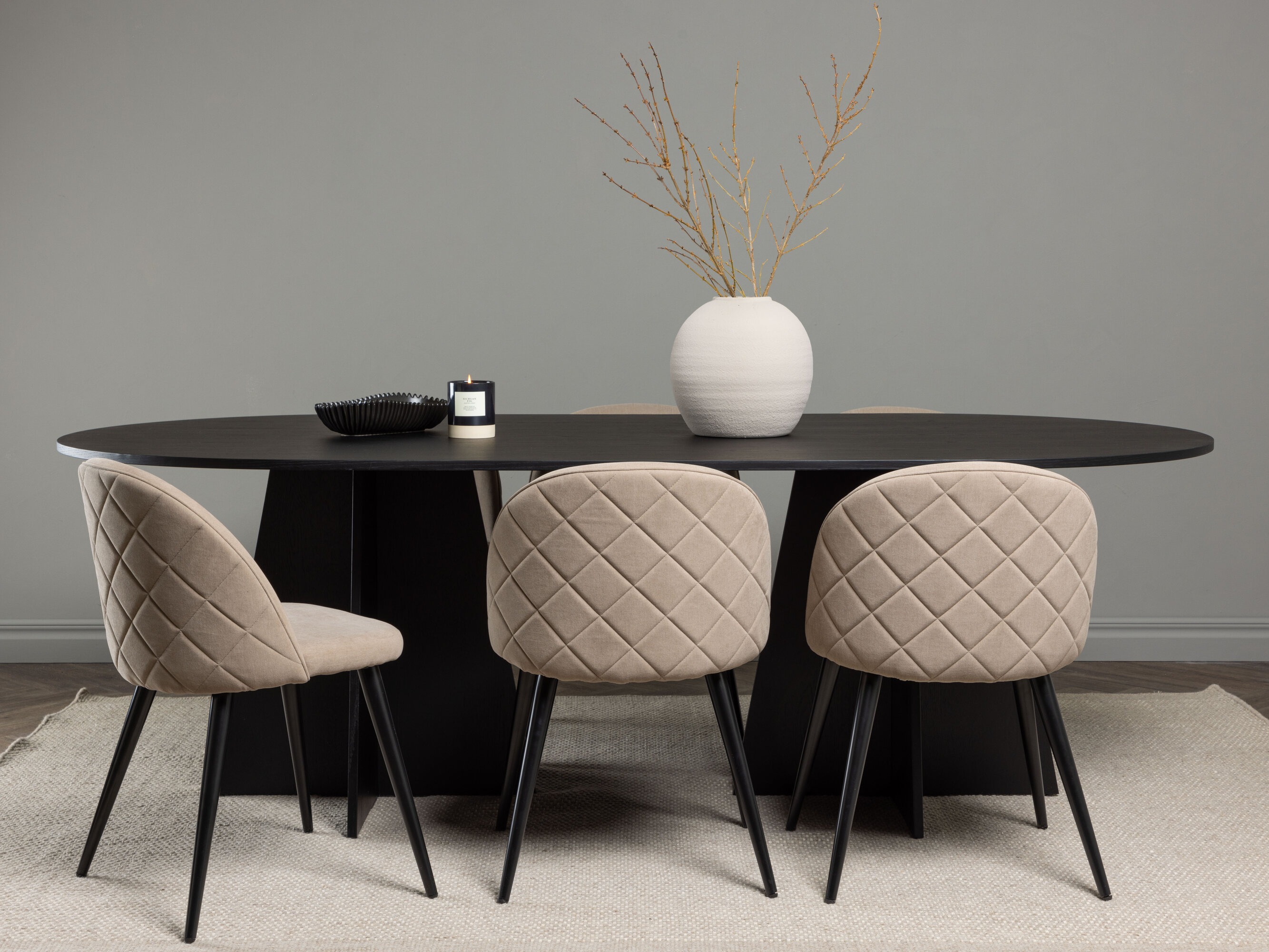 Conjunto de mesas y sillas para comedor Dallas 5048