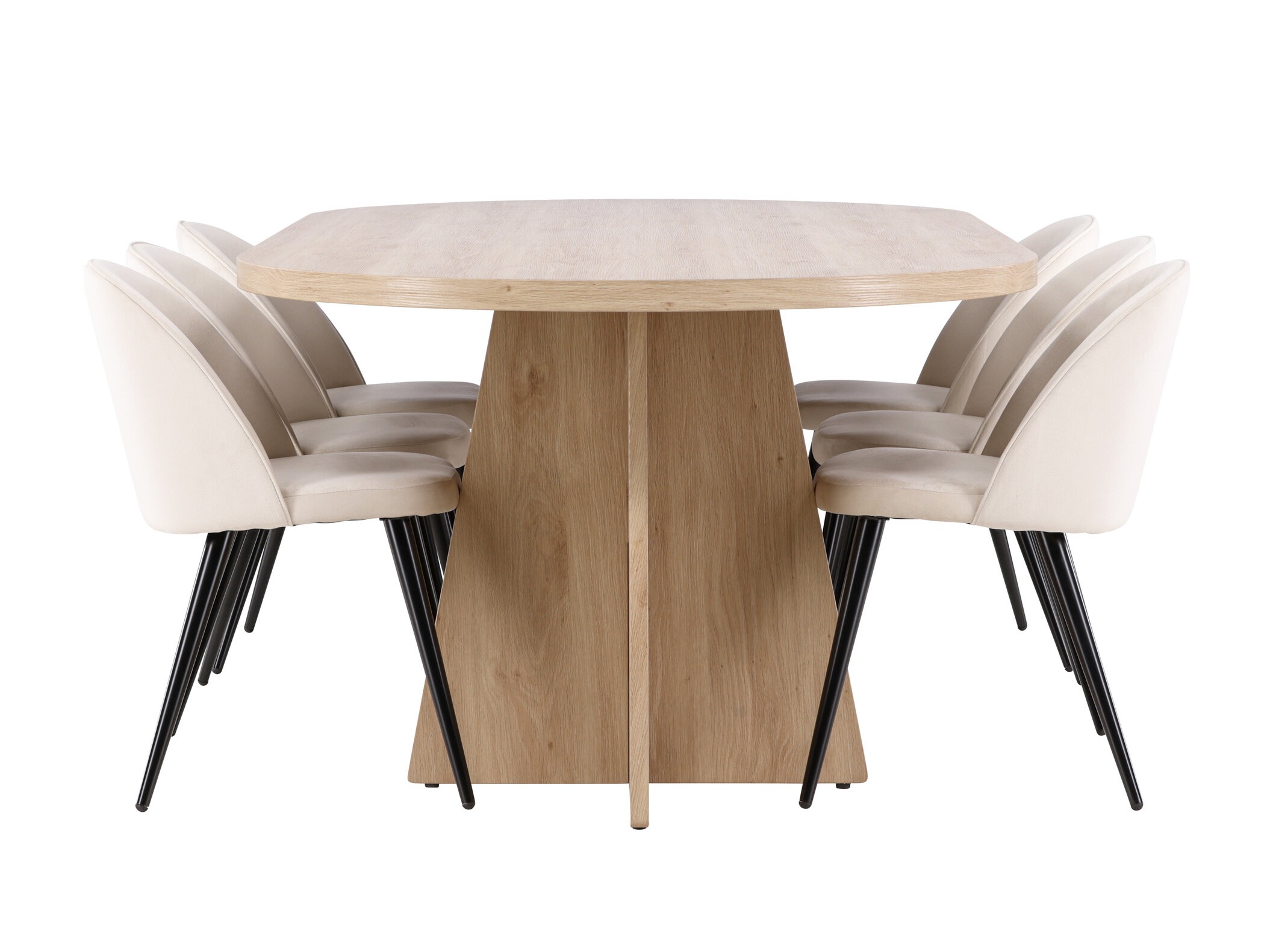 Conjunto de mesas y sillas para comedor Dallas 5049