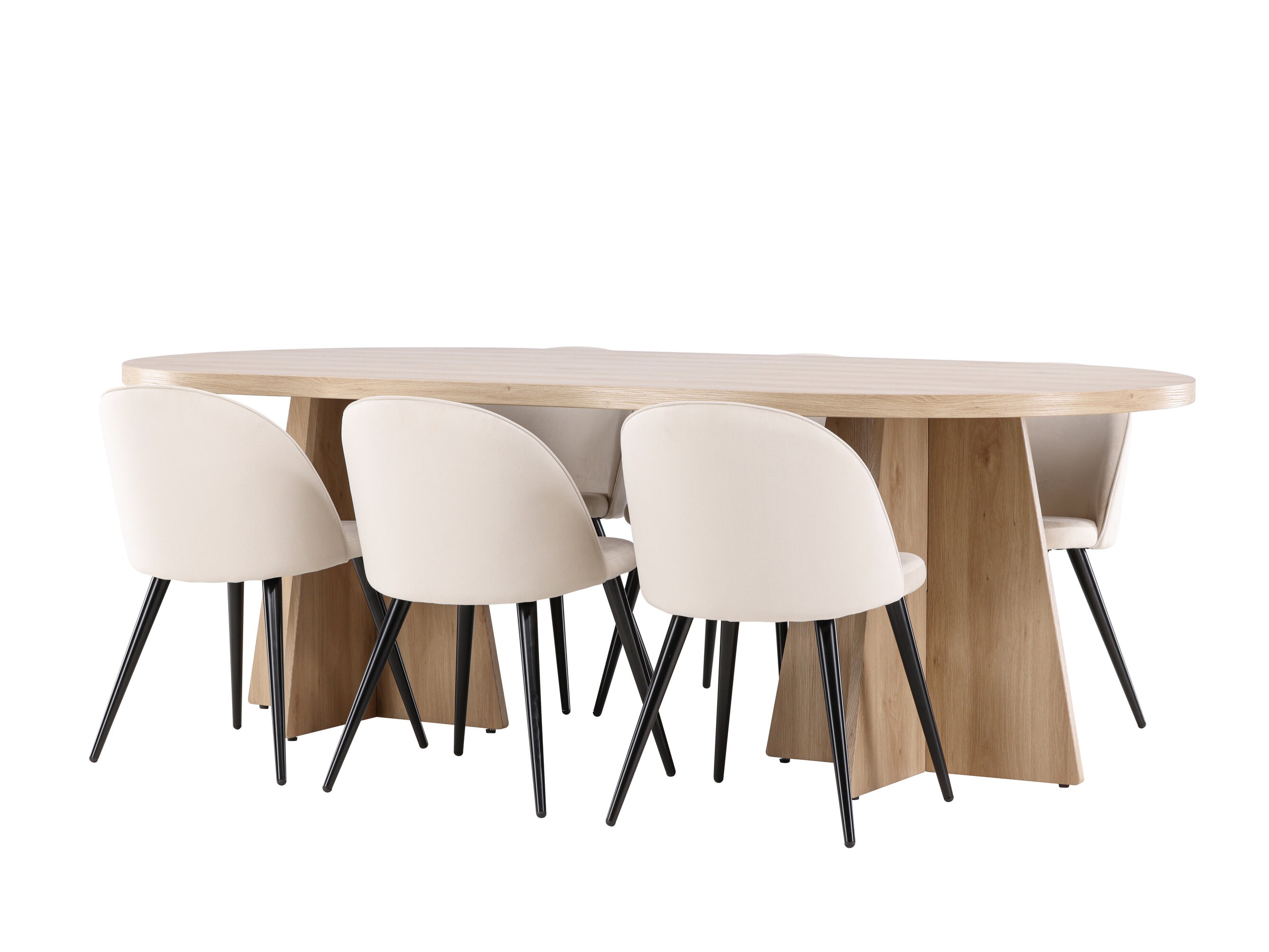 Conjunto de mesas y sillas para comedor Dallas 5049