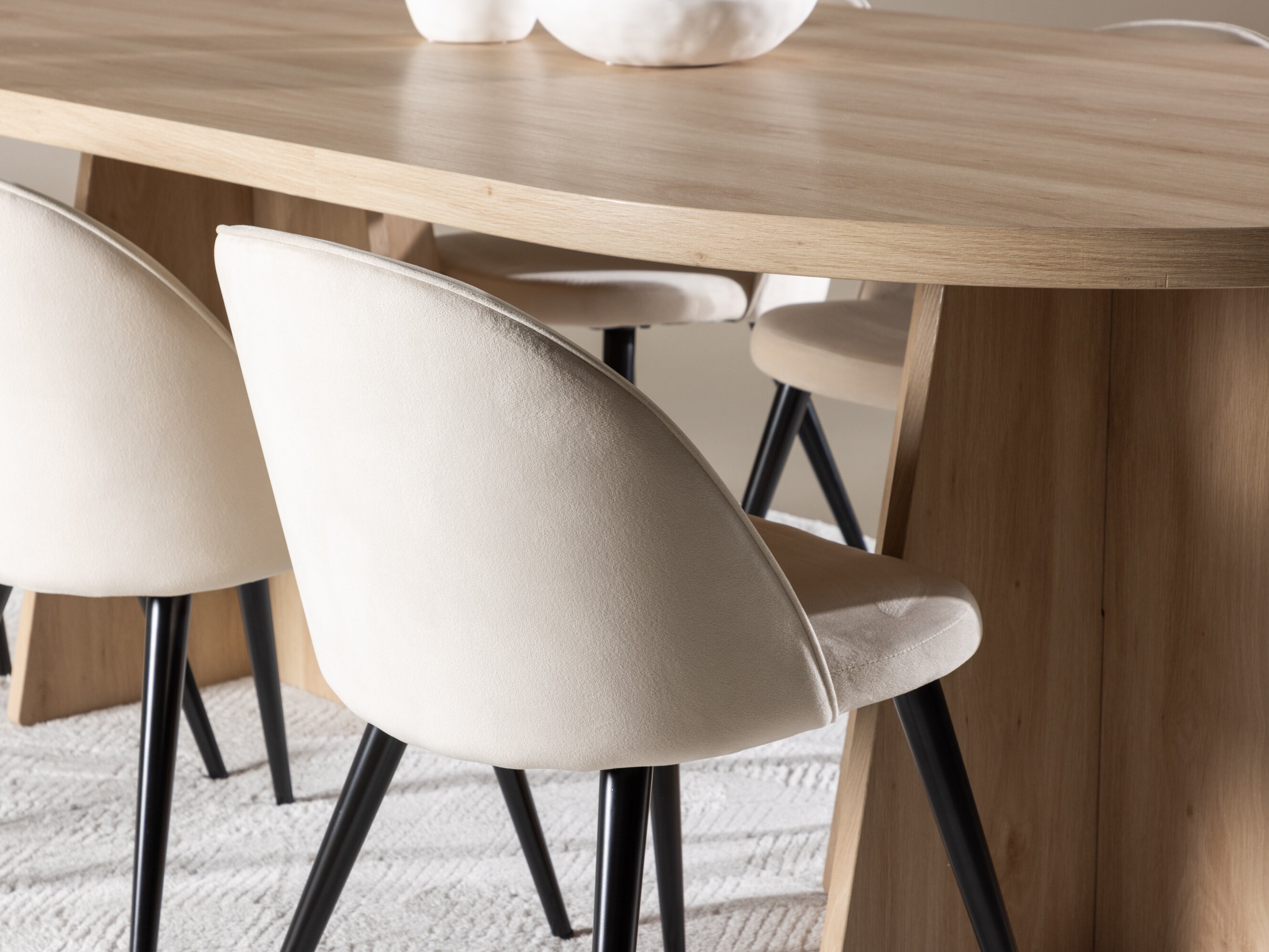 Conjunto de mesas y sillas para comedor Dallas 5049