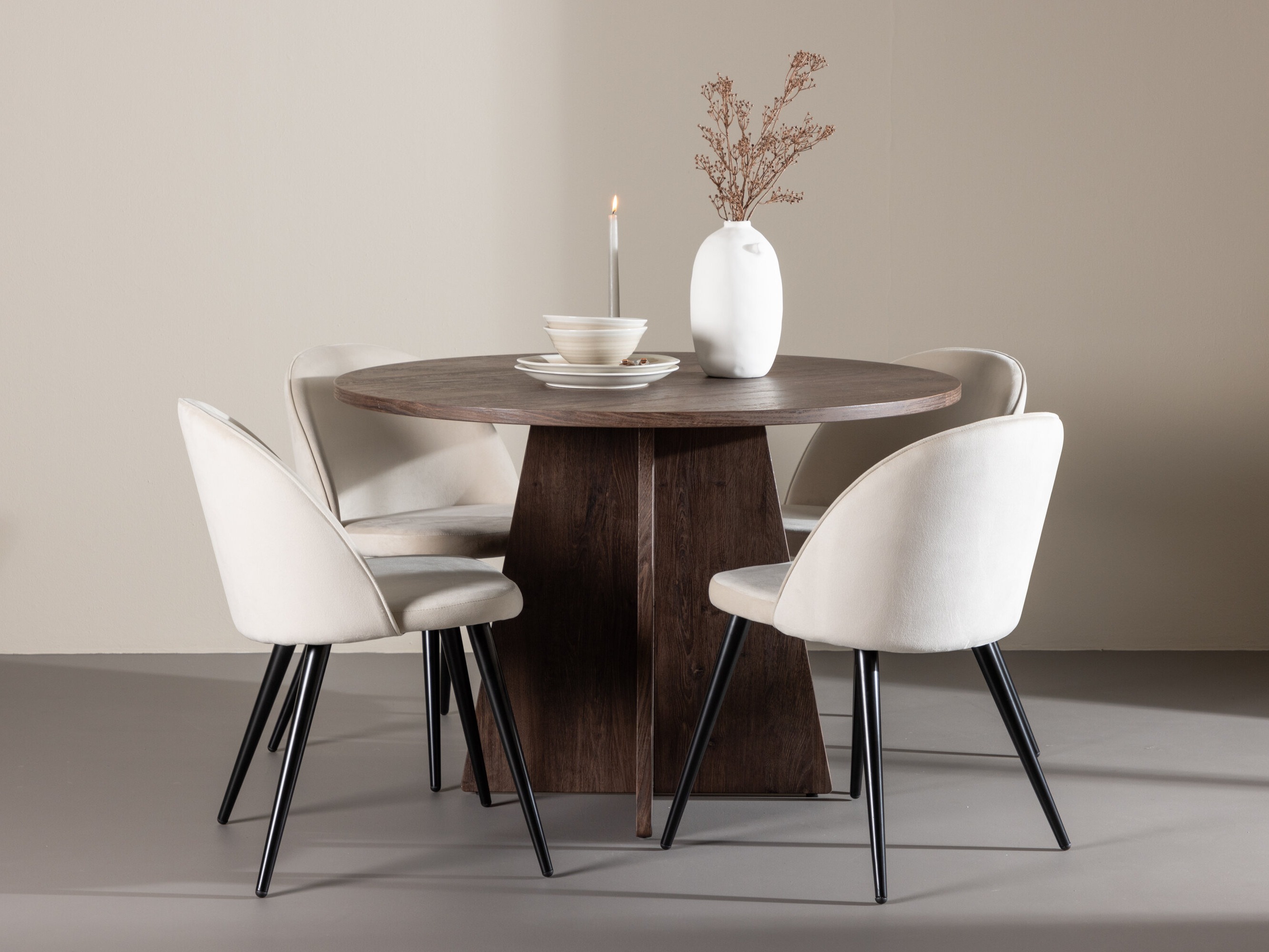 Conjunto de mesas y sillas para comedor Dallas 5050