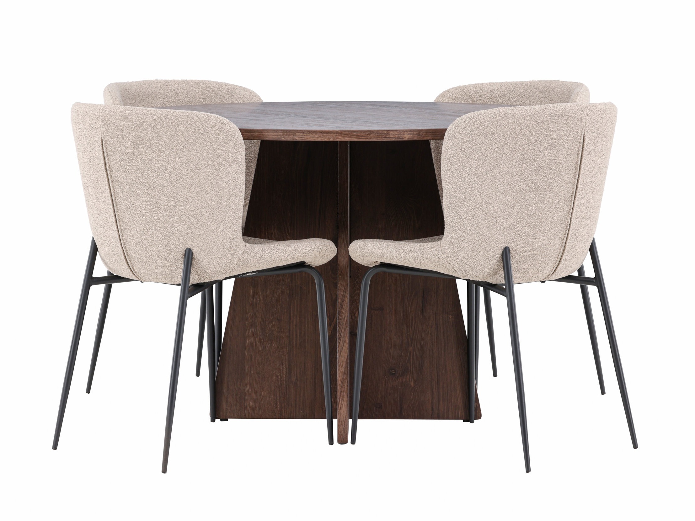 Conjunto de mesas y sillas para comedor Dallas 5051 (Beige)
