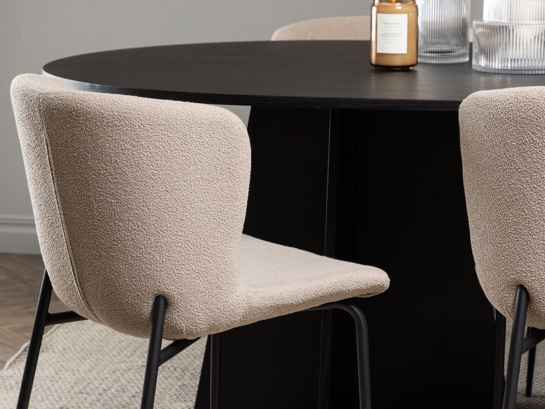 Conjunto de mesas y sillas para comedor Dallas 5052 (Beige)