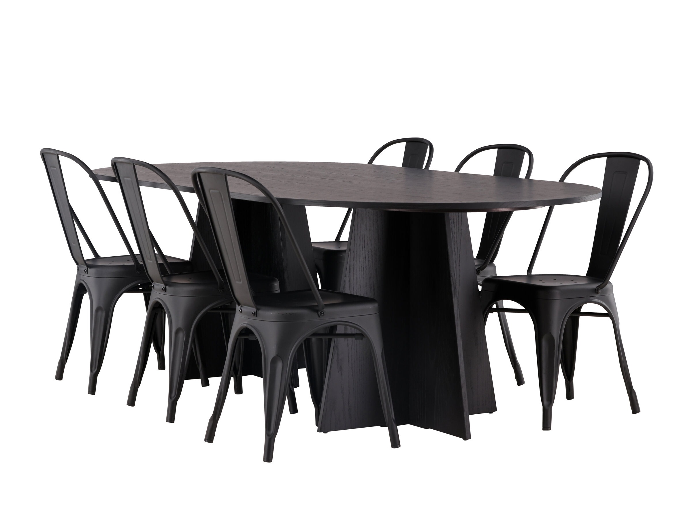 Conjunto de mesas y sillas para comedor Dallas 5054