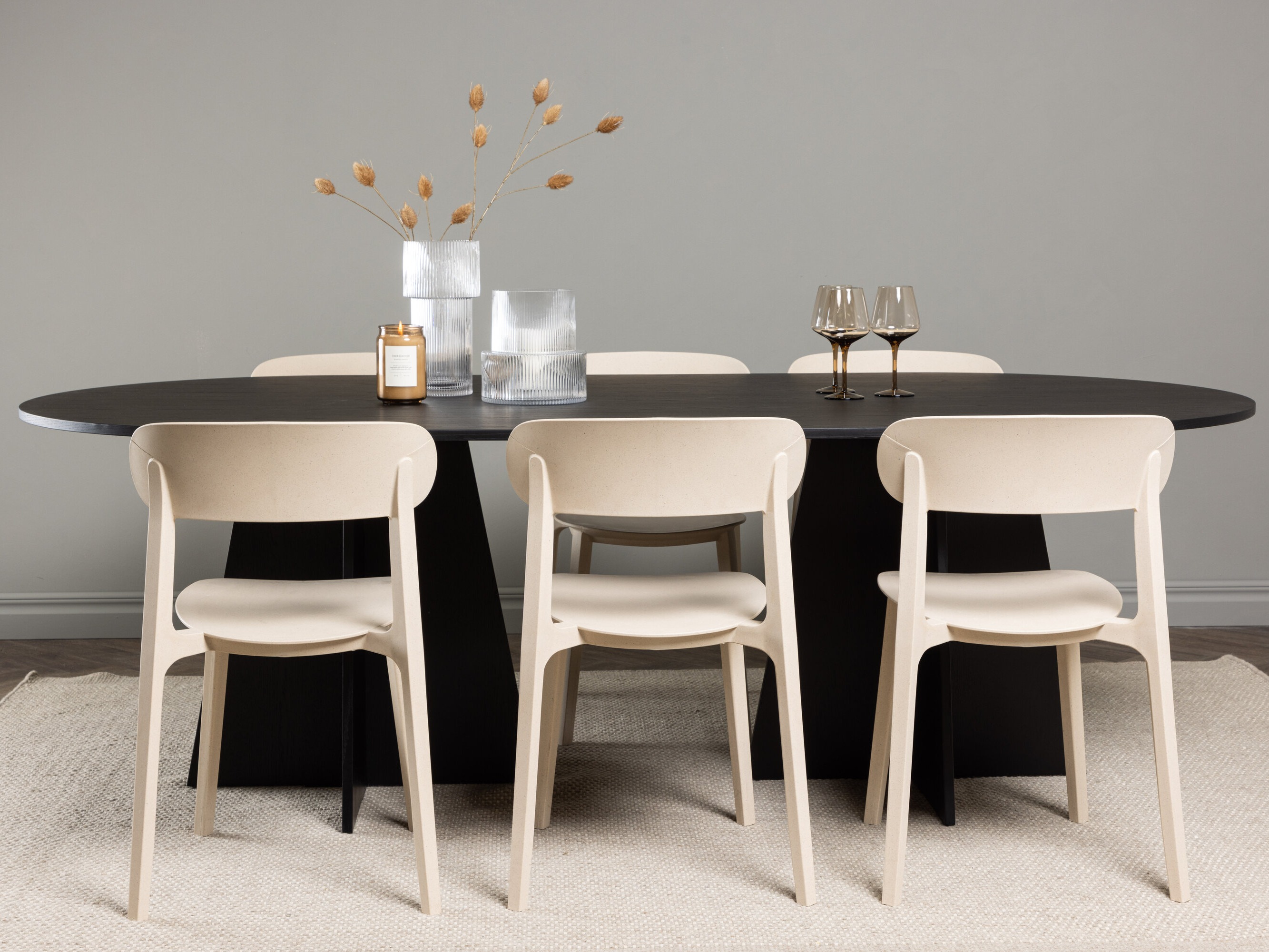 Conjunto de mesas y sillas para comedor Dallas 5055